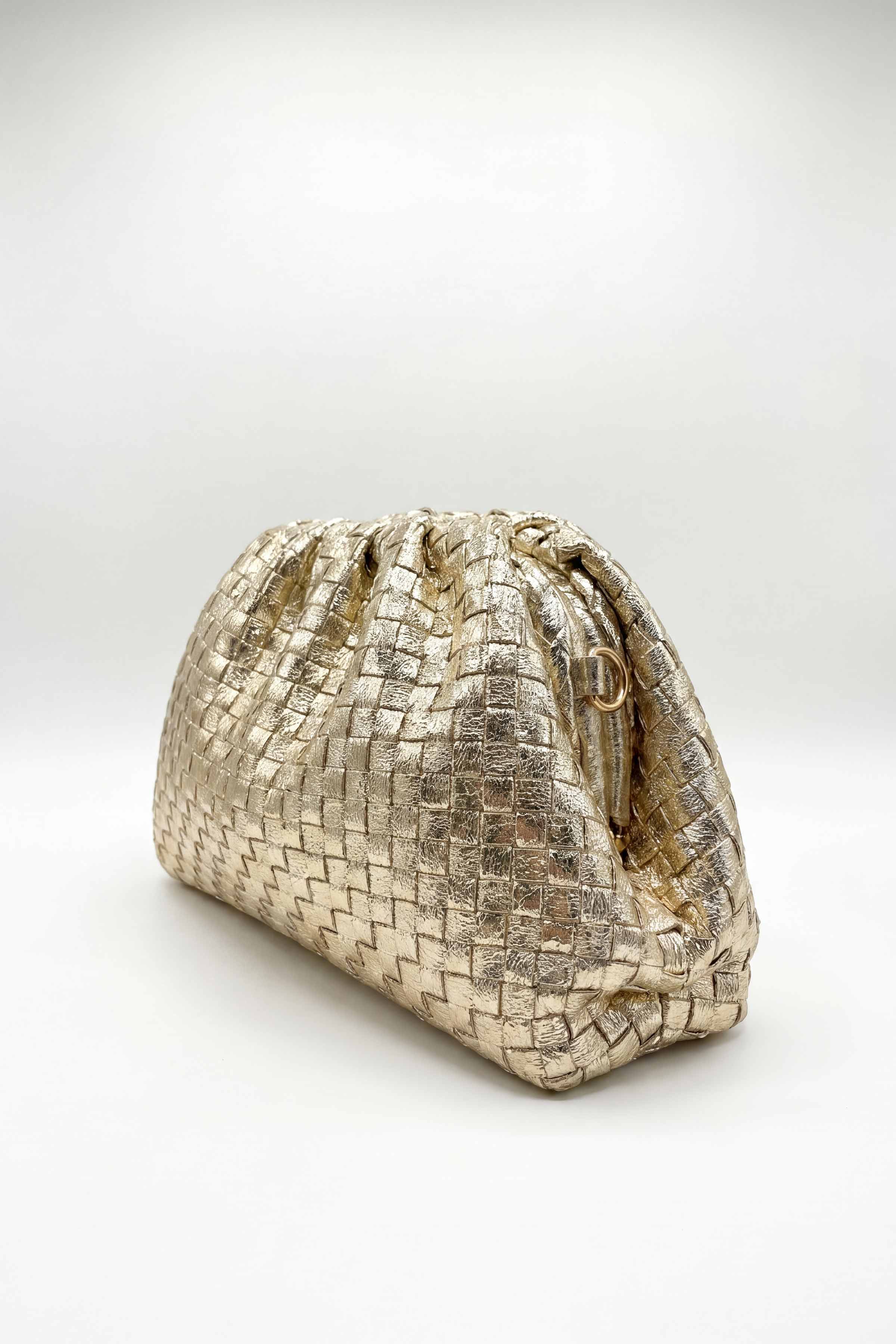 Gold Clutch-449032119