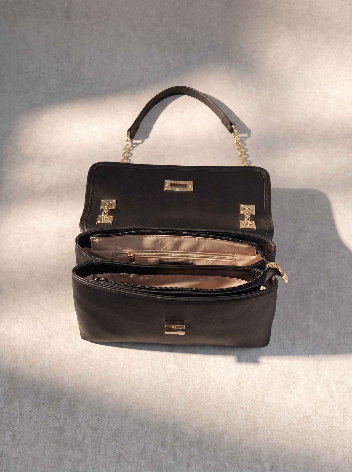 Black Shoulder Bag-449062103 - for Women - Bag Collection | Nishat | Shop Online