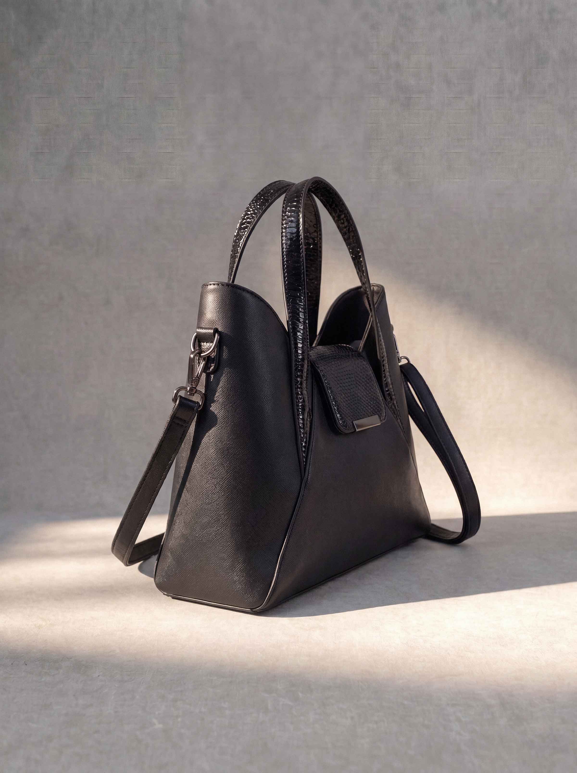 Black Shoulder Bag-449132103 - for Women - Bag Collection | Nishat | Shop Online