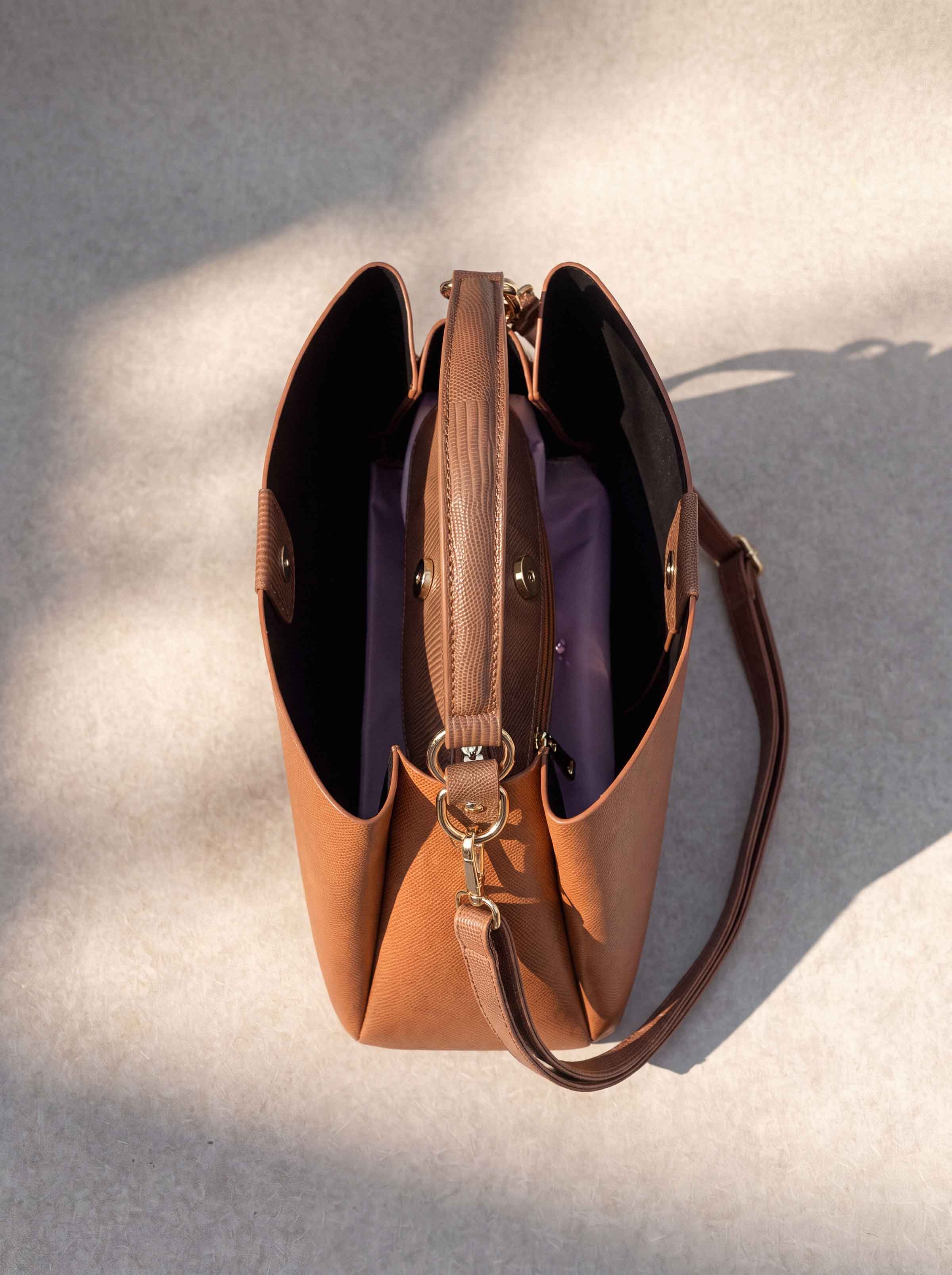 Brown Shoulder Bag-449132113 - for Women - Bag Collection | Nishat | Shop Online