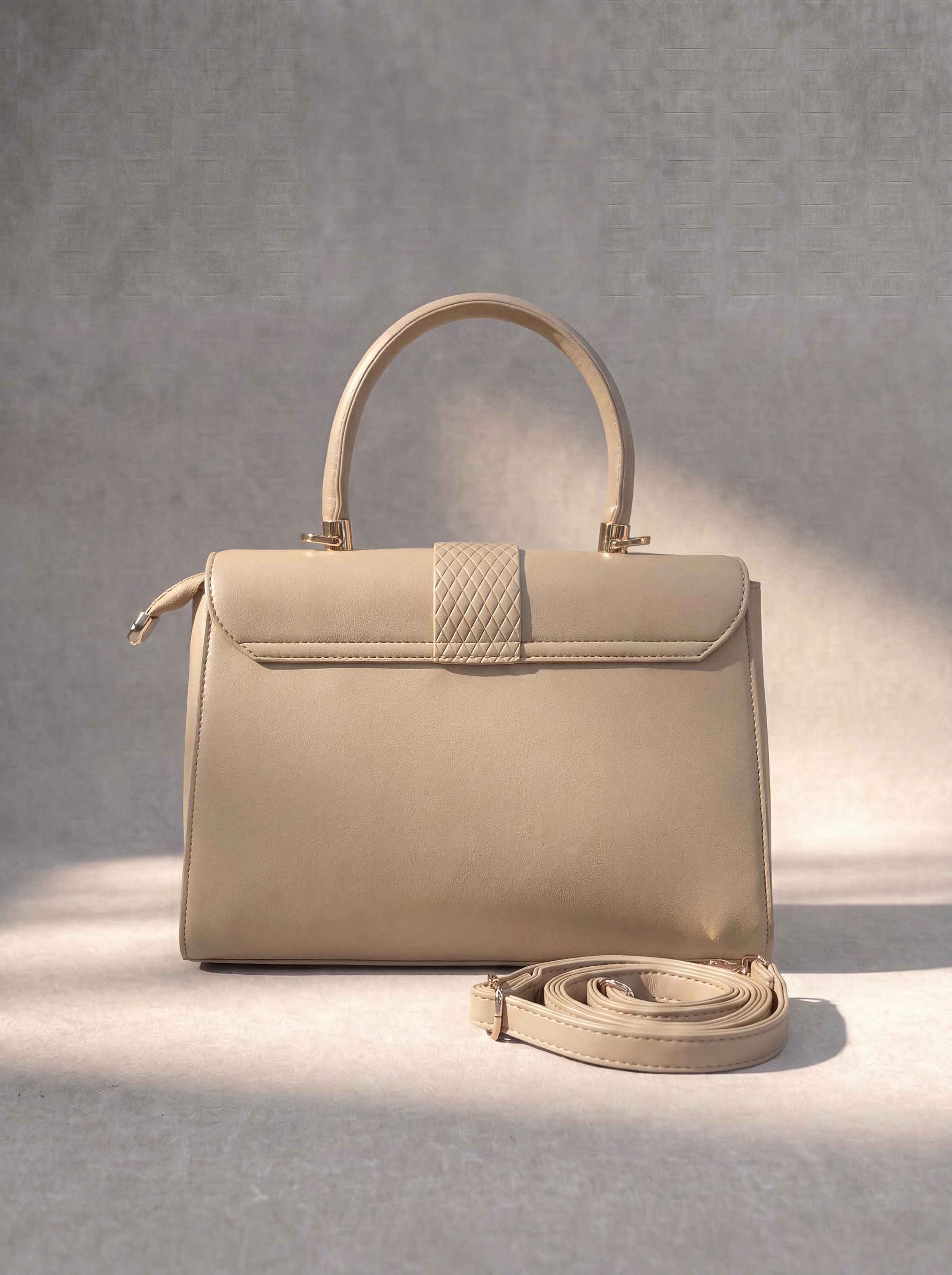 Beige Shoulder Bag-449142118 - for Women - Bag Collection | Nishat | Shop Online