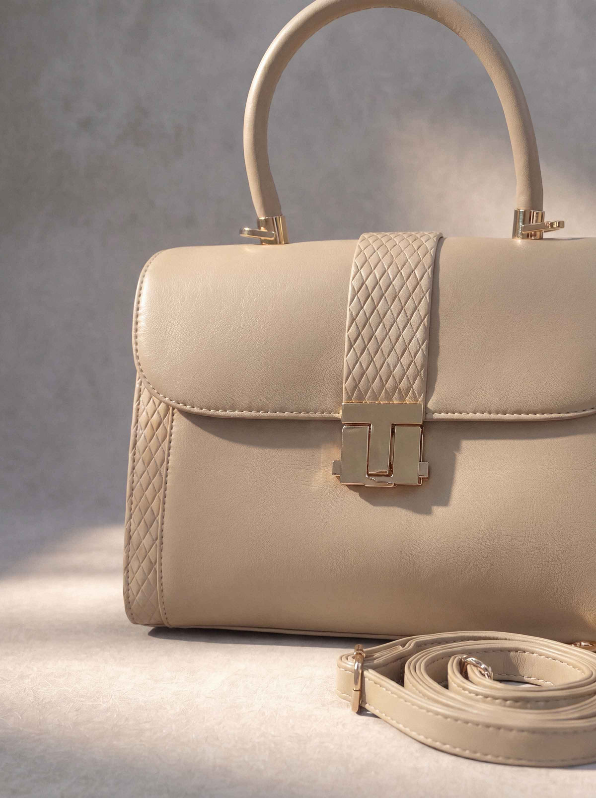 Beige Shoulder Bag-449142118 - for Women - Bag Collection | Nishat | Shop Online