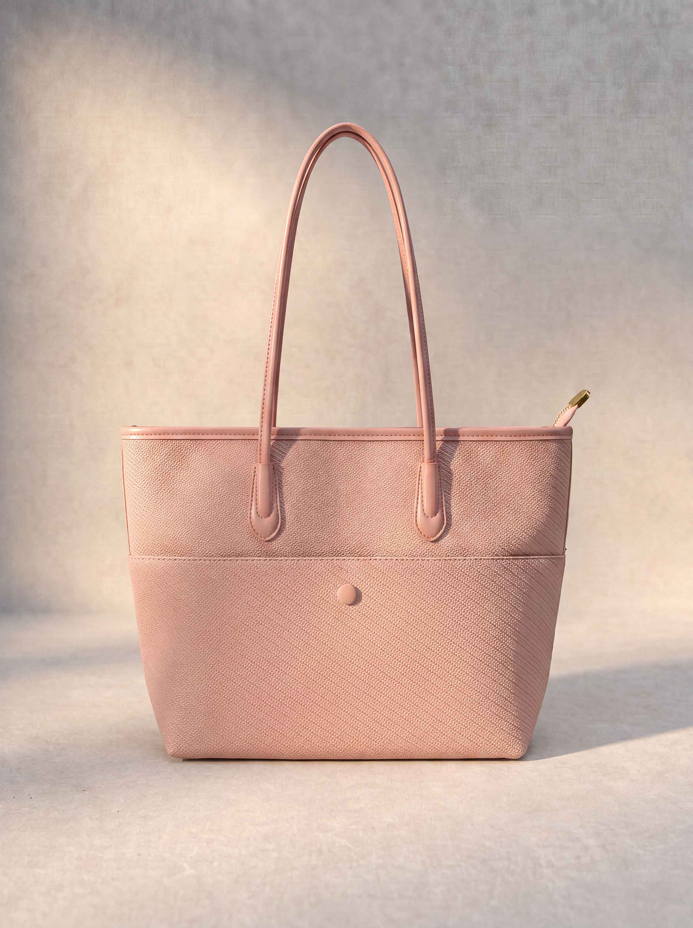 Pink Tote Bag-449152105 - for Women - Bag Collection | Nishat | Shop Online