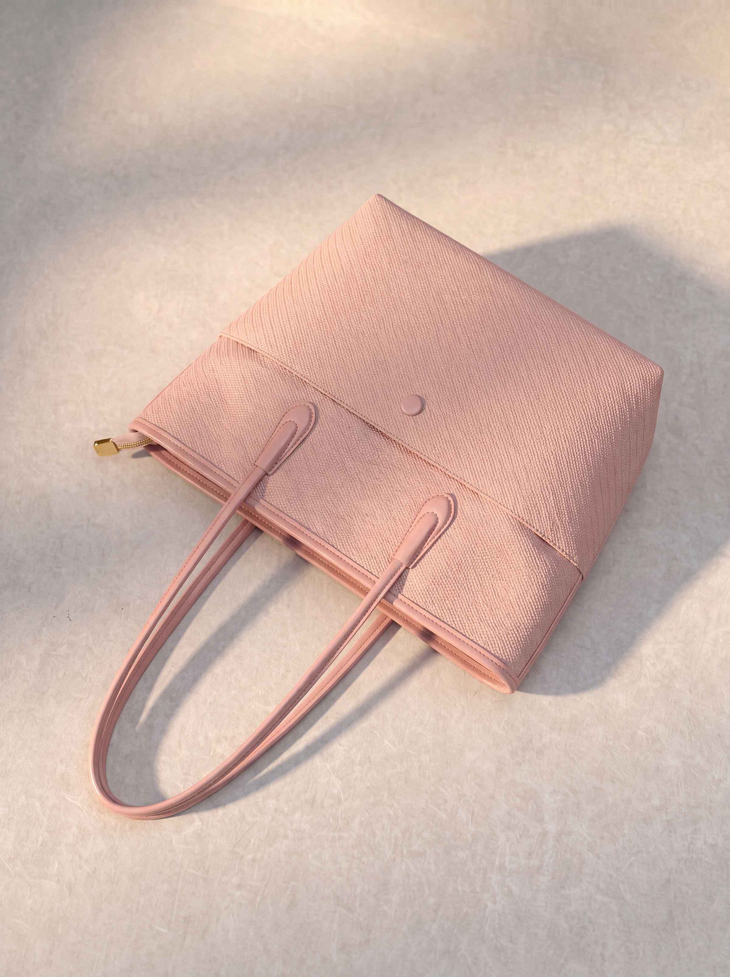 Pink Tote Bag-449152105 - for Women - Bag Collection | Nishat | Shop Online