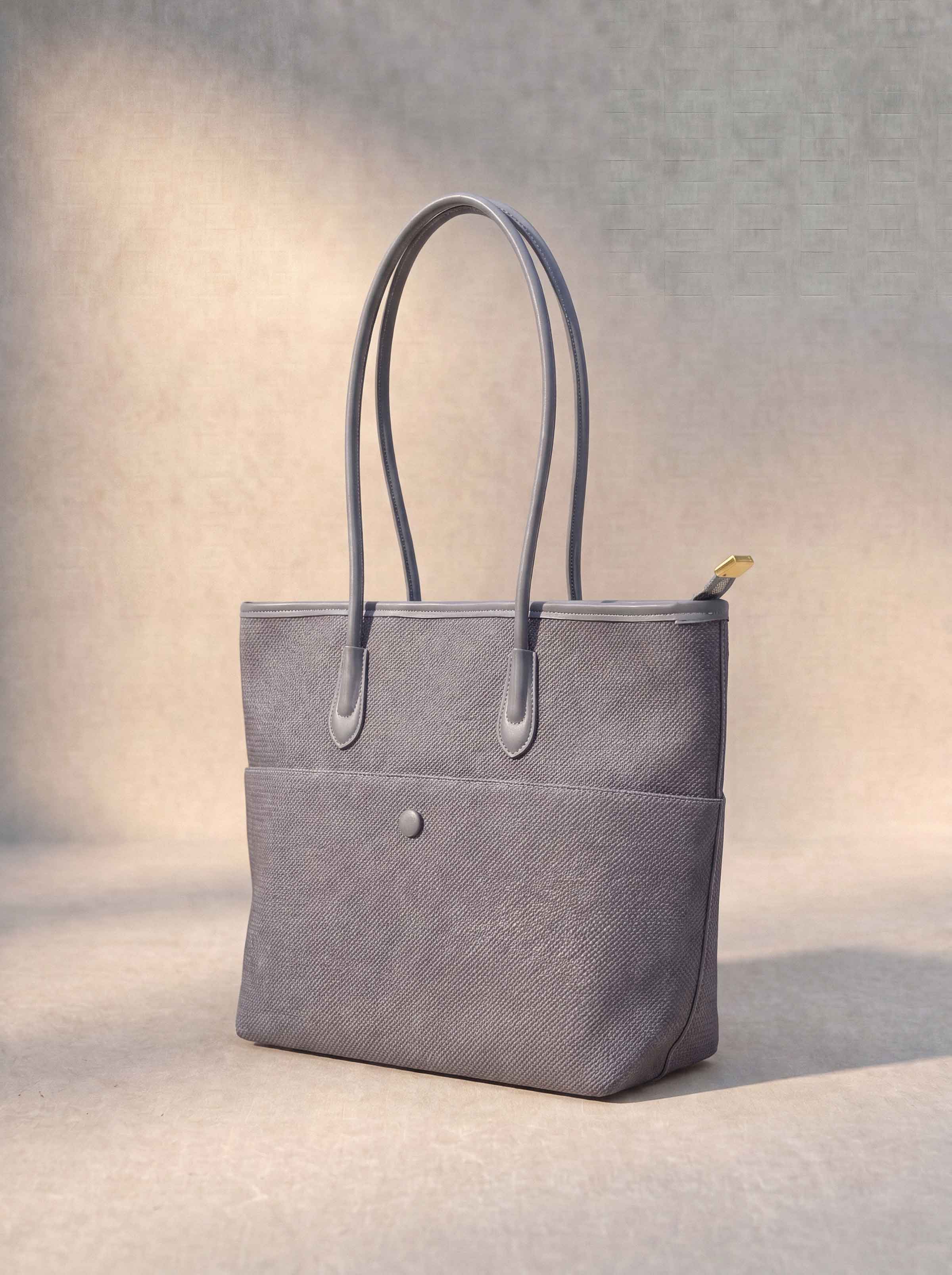 Blue Tote Bag-449152108 - for Women - Bag Collection | Nishat | Shop Online