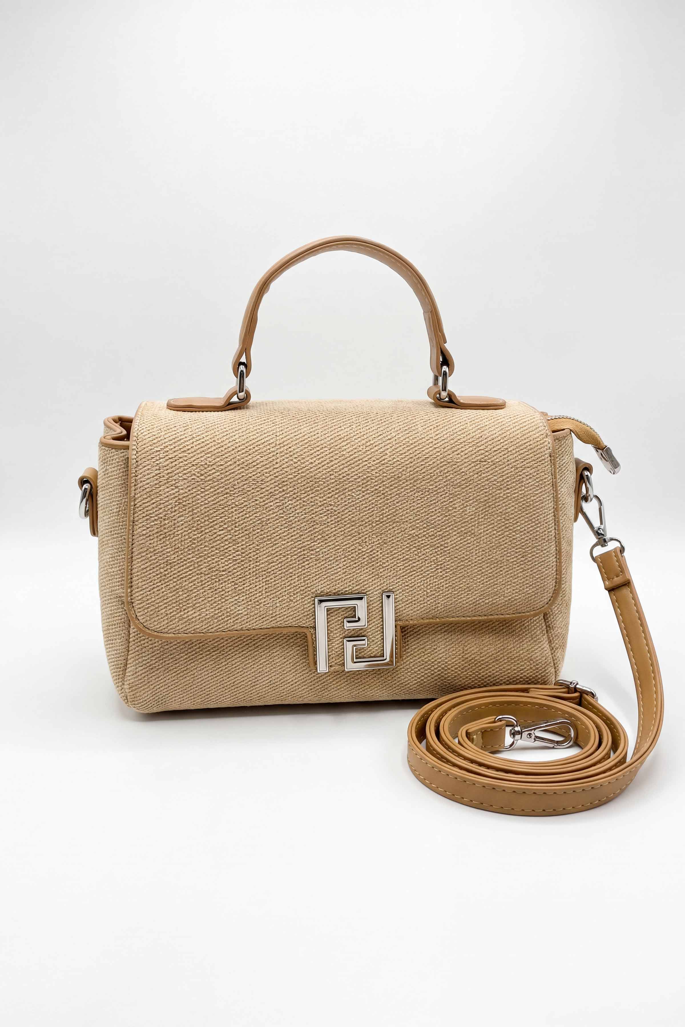 Light Khaki Hand Bag-449172130