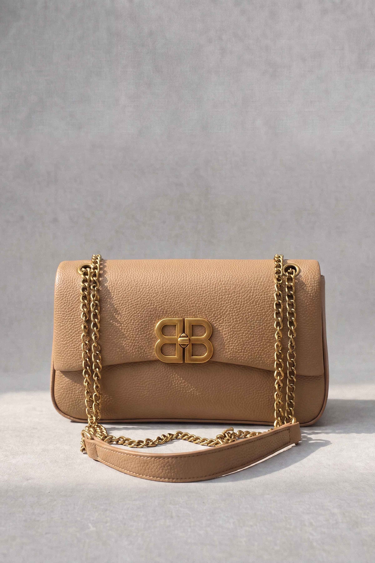 Light Khaki Shoulder Bag-449192130 - for Women - Bag Collection | Nishat | Shop Online