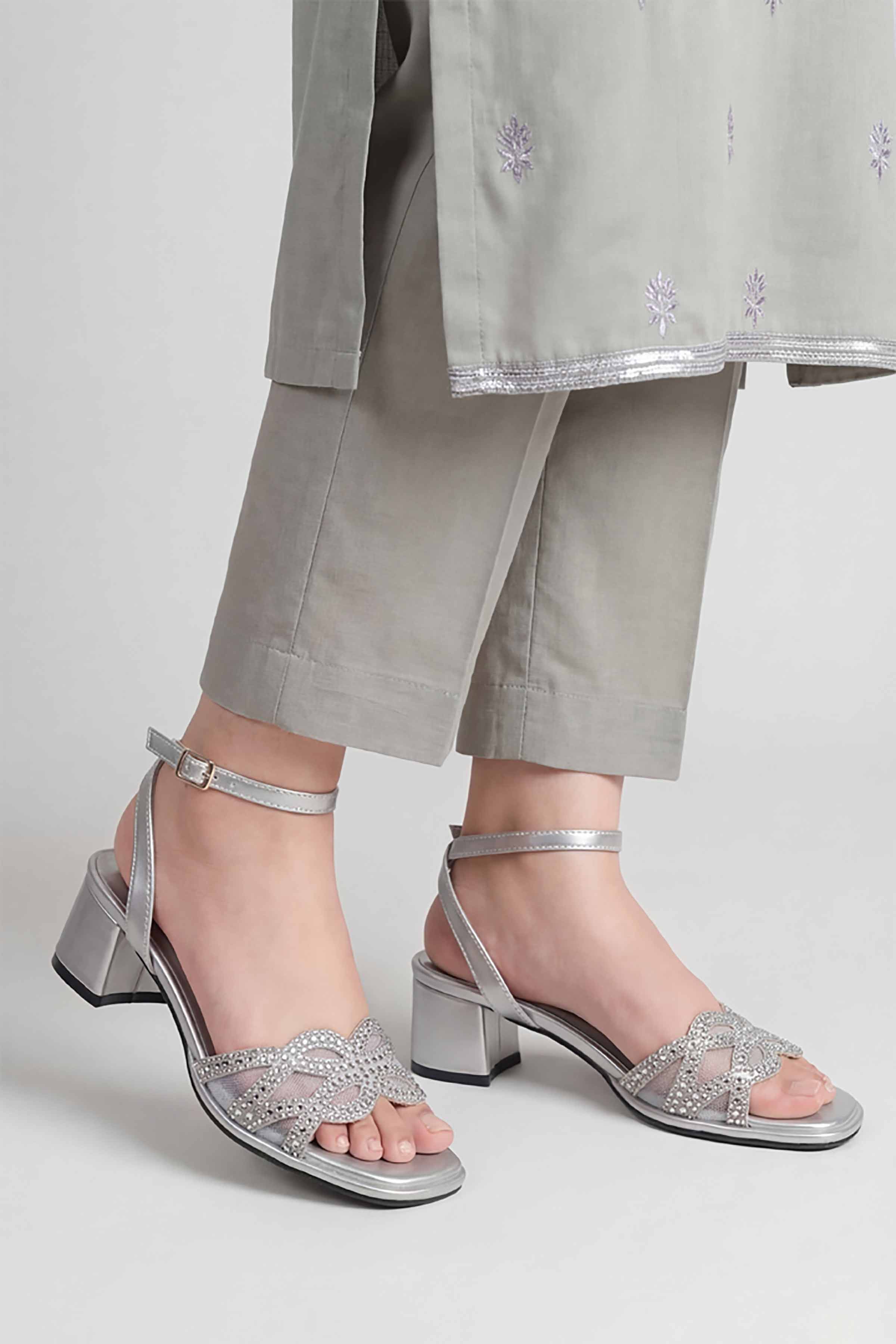 Silver Sandals-449292920