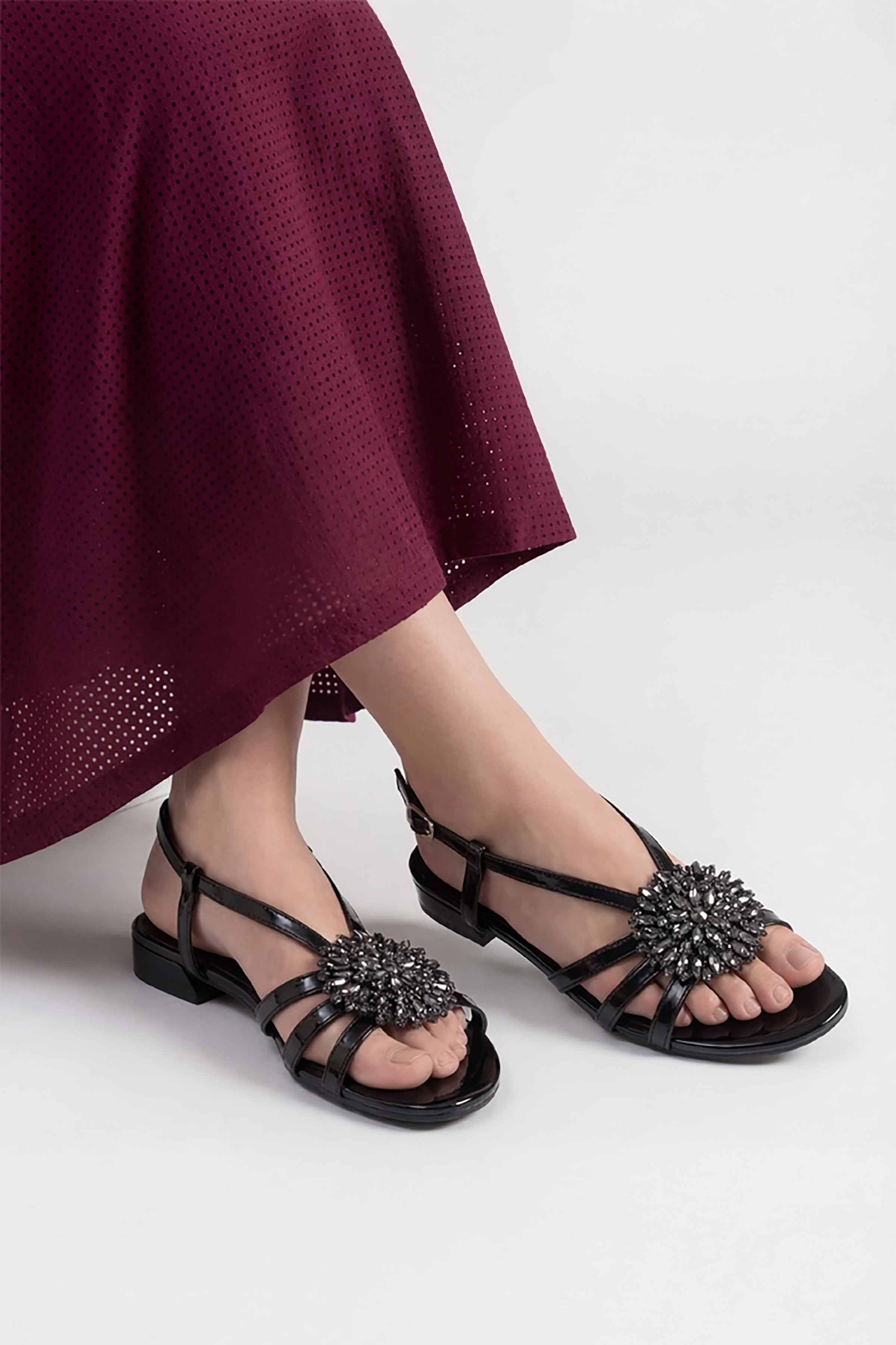 Black Sandals-449312903