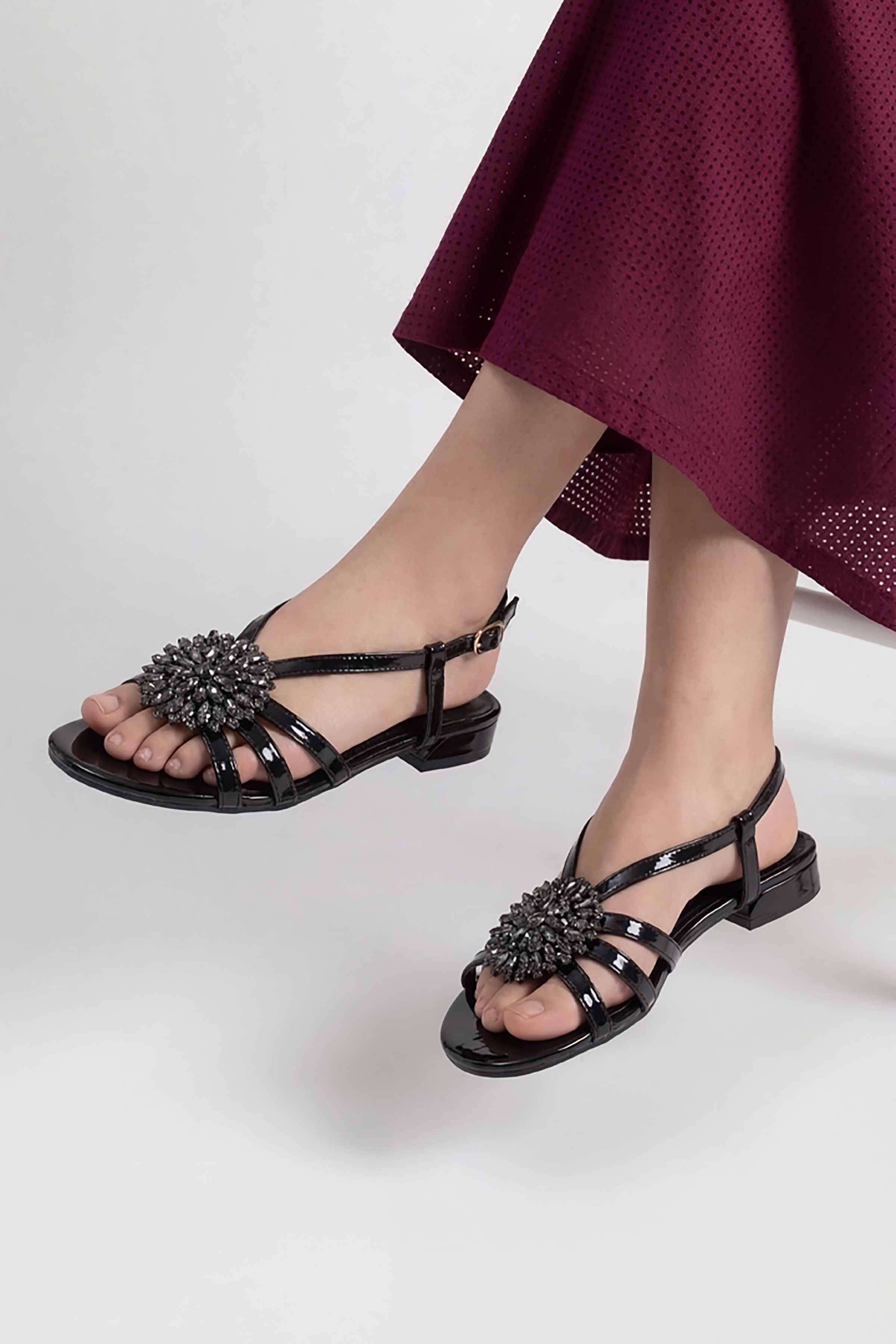 Black Sandals-449312903