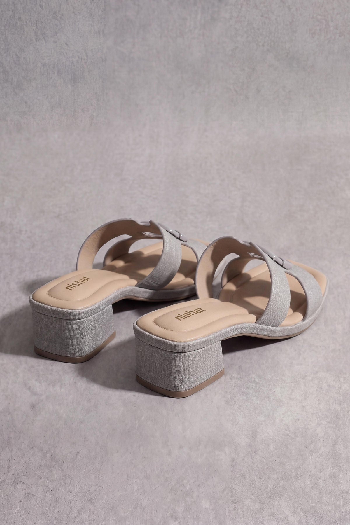 Grey Chappal-449472911 - for Women - Shoes Collection | Nishat | Shop Online