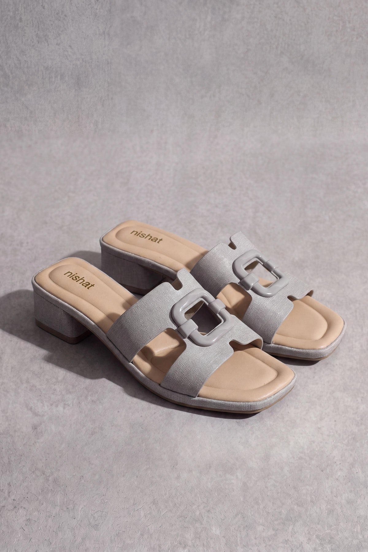 Grey Chappal-449472911 - for Women - Shoes Collection | Nishat | Shop Online
