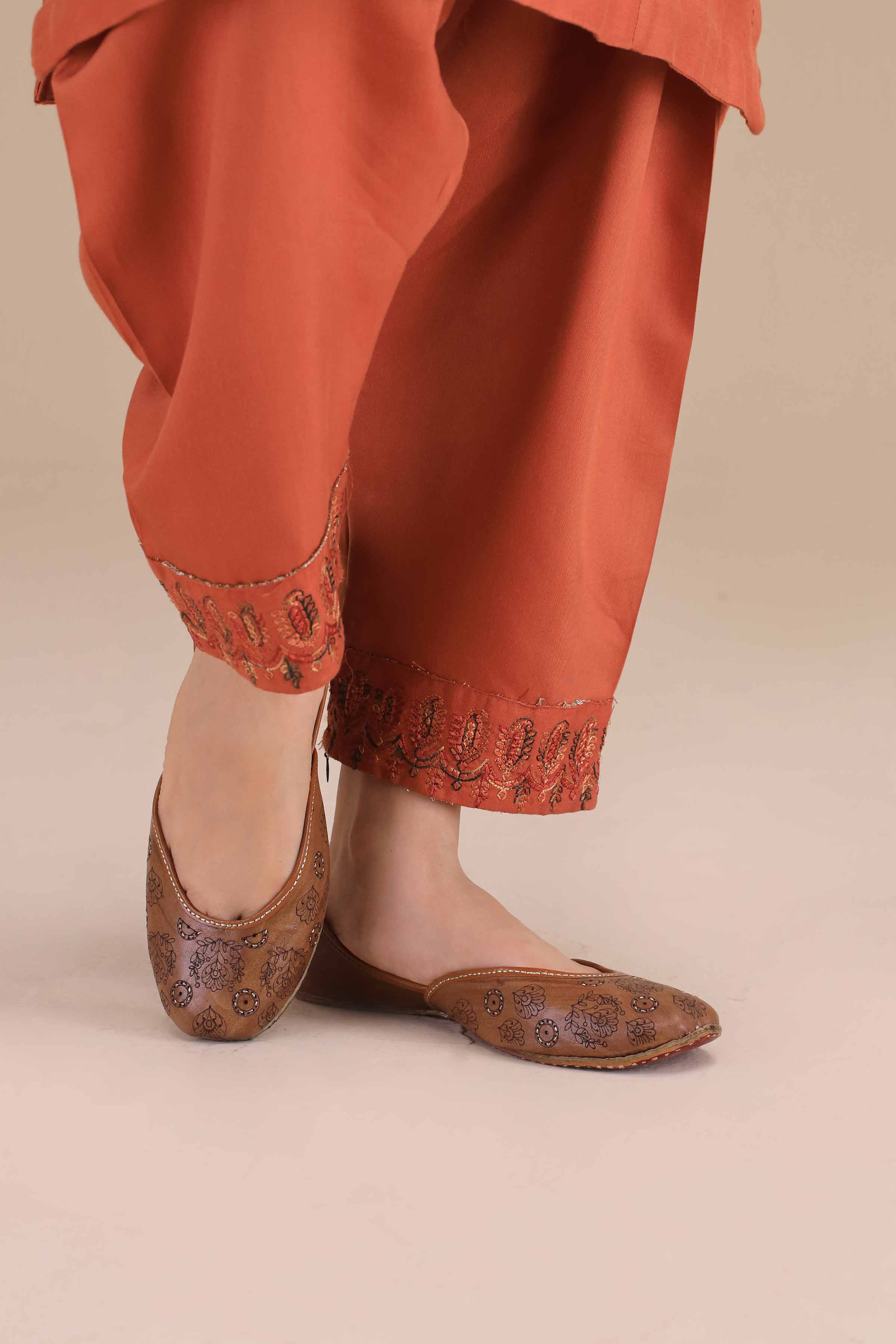 Light Brown Khussa-1531193713