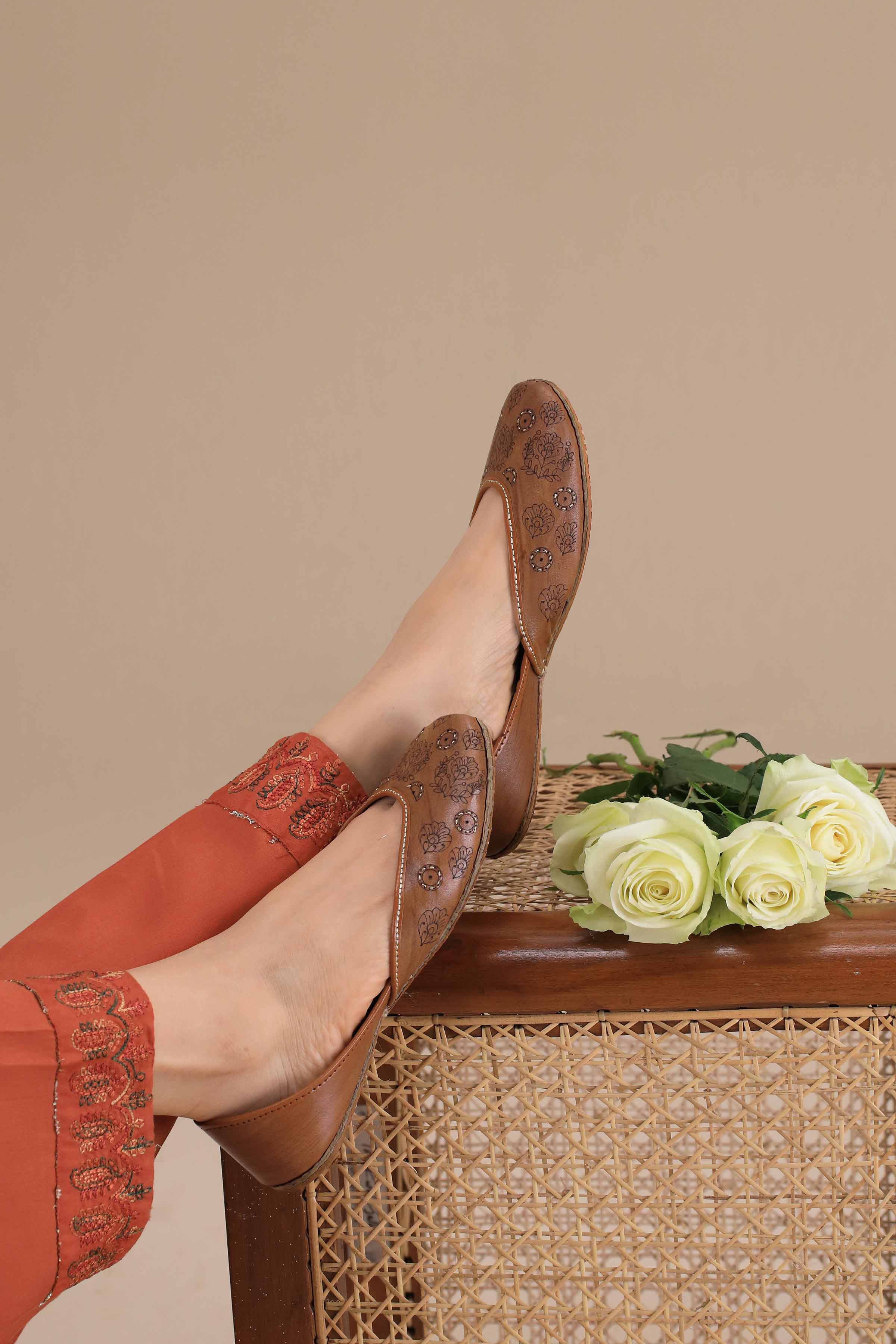 Light Brown Khussa-1531193713