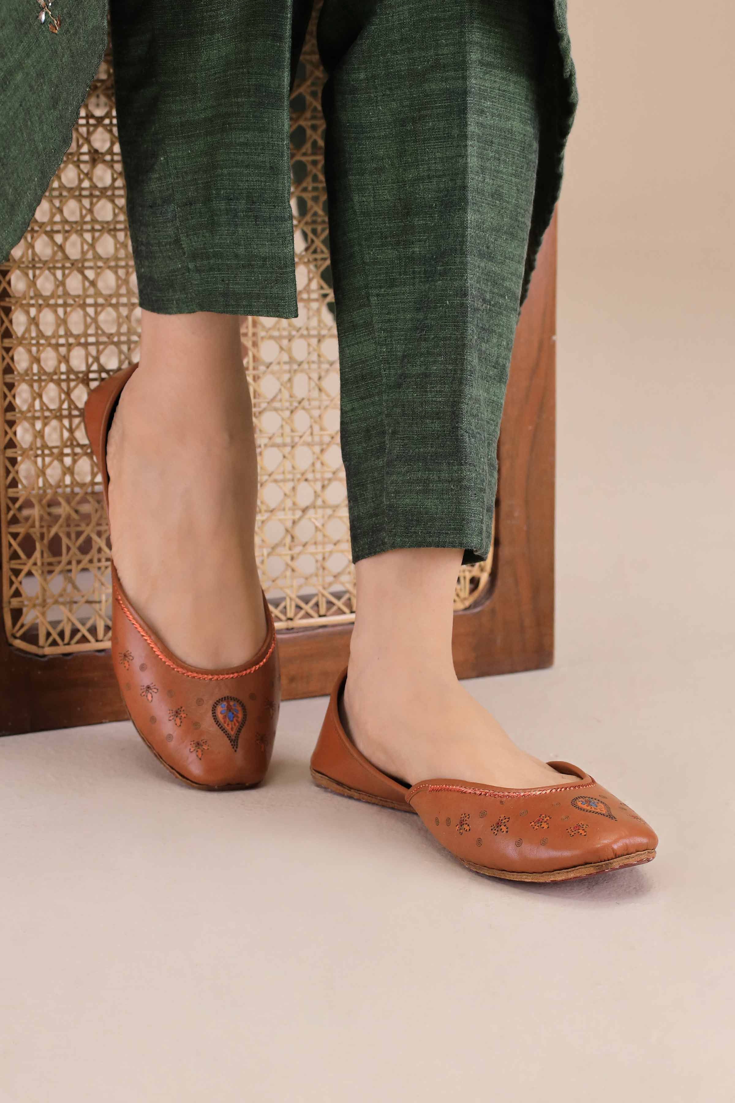 Light Brown Khussa-1531213713