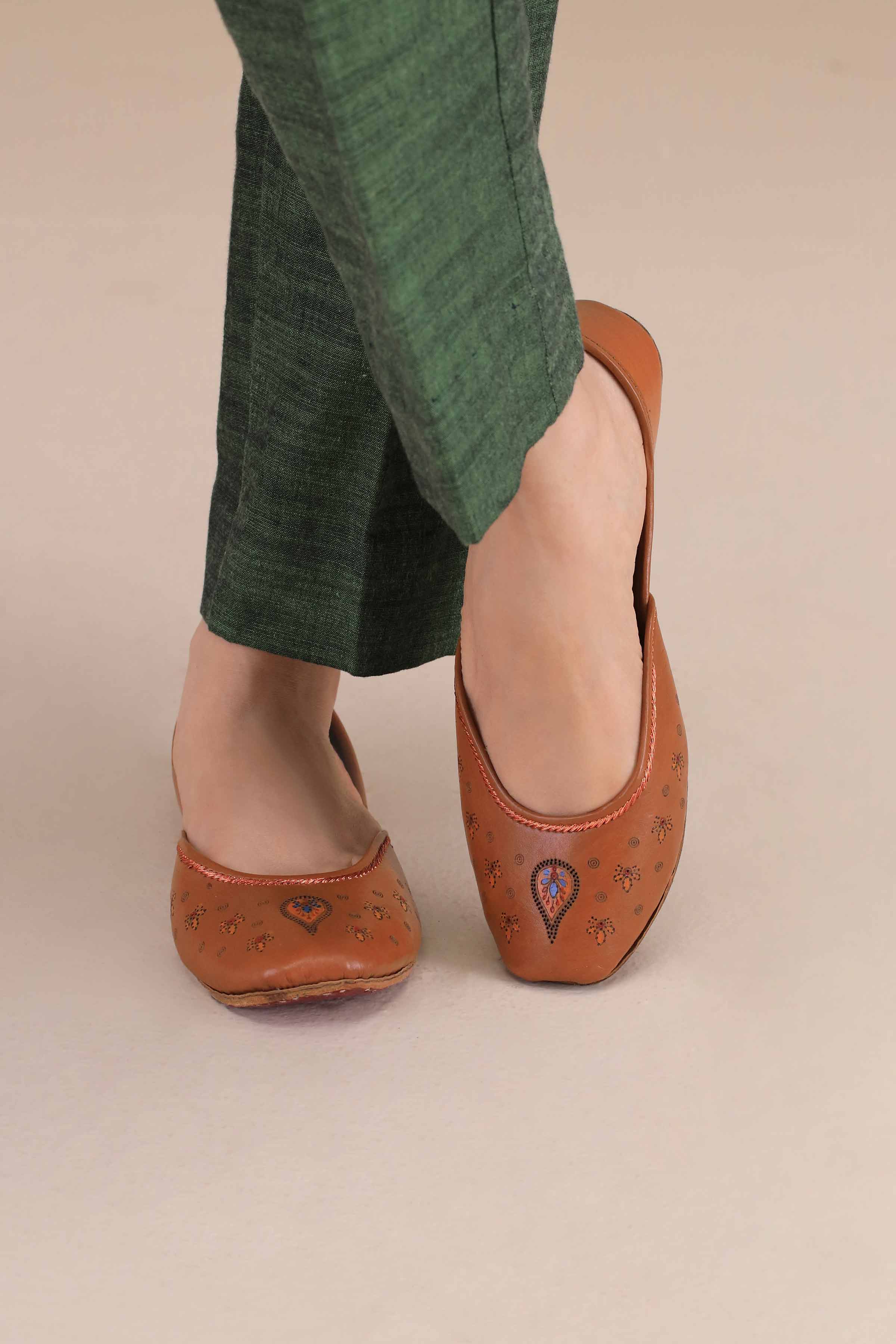 Light Brown Khussa-1531213713