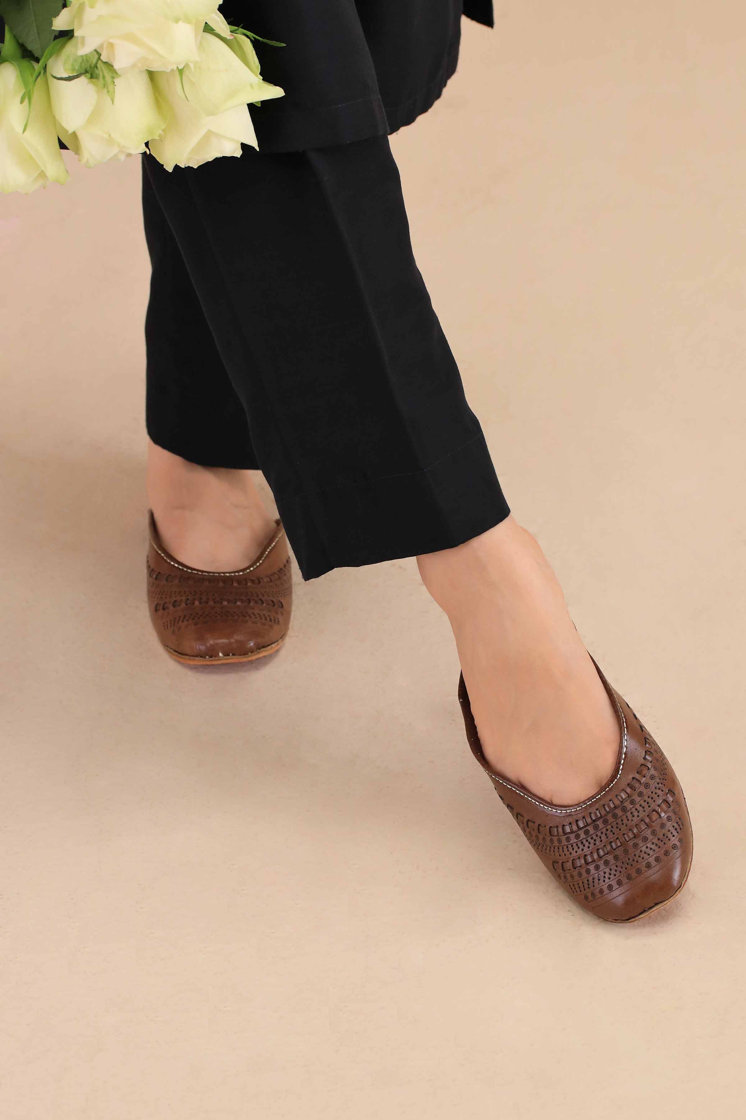 Light Brown Khussa-1531223713