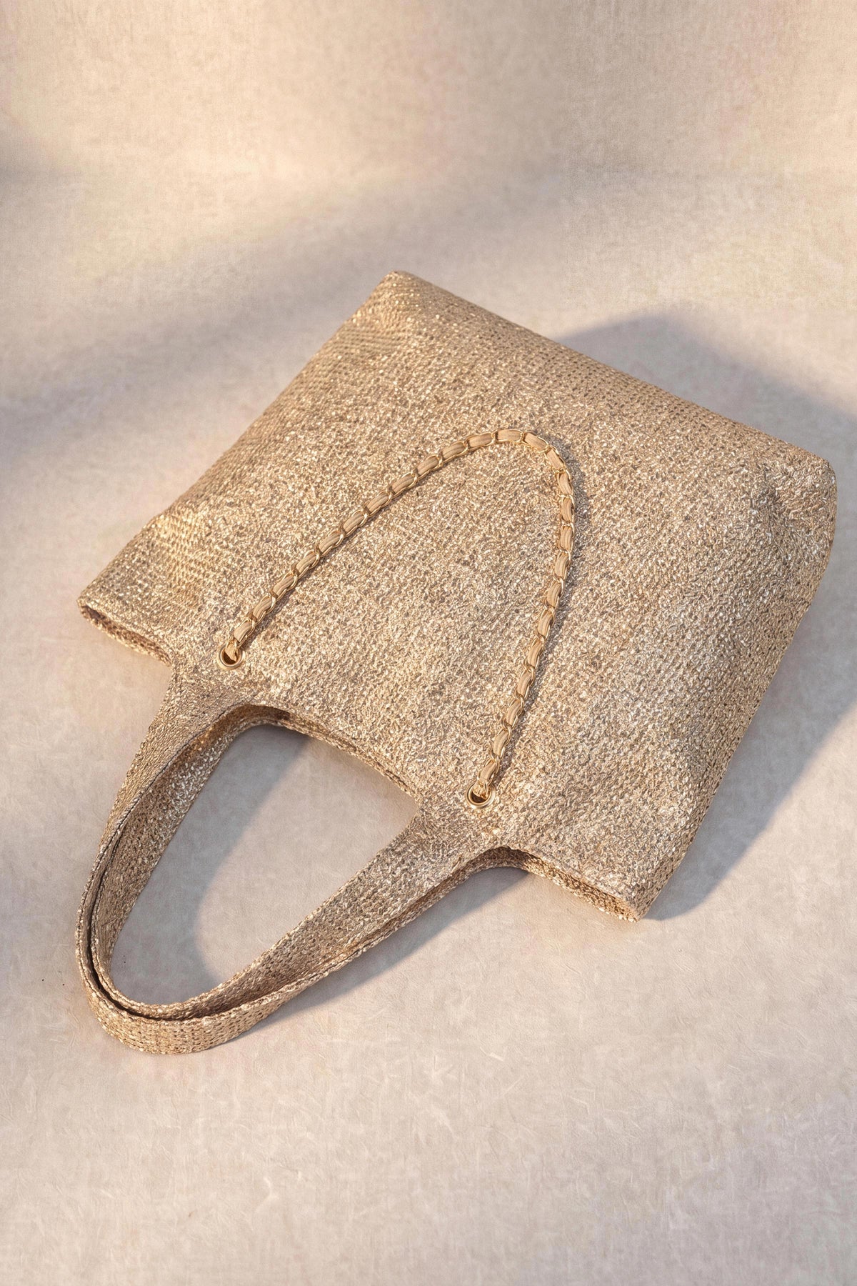 Gold Tote Bag-1716782119
