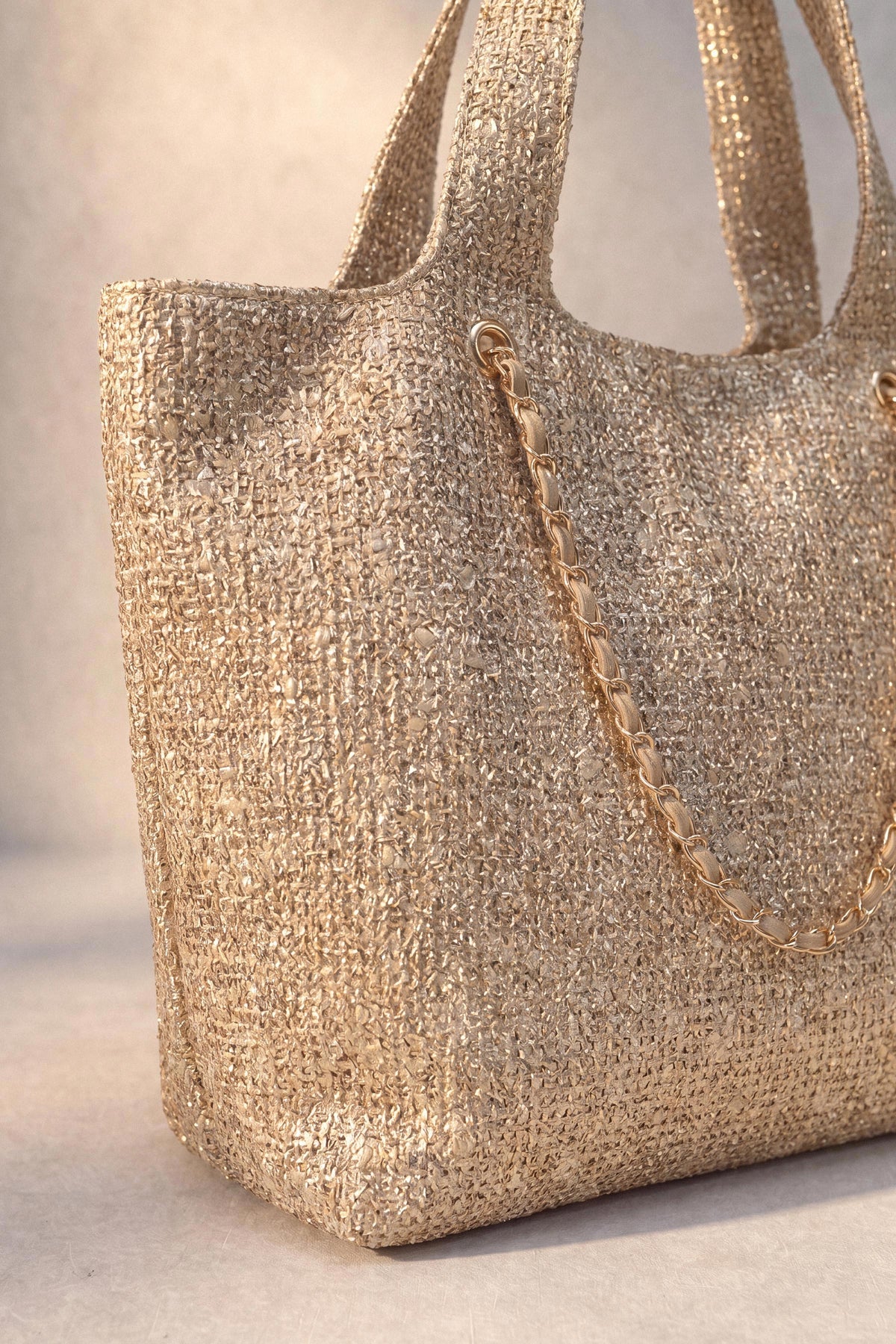 Gold Tote Bag-1716782119