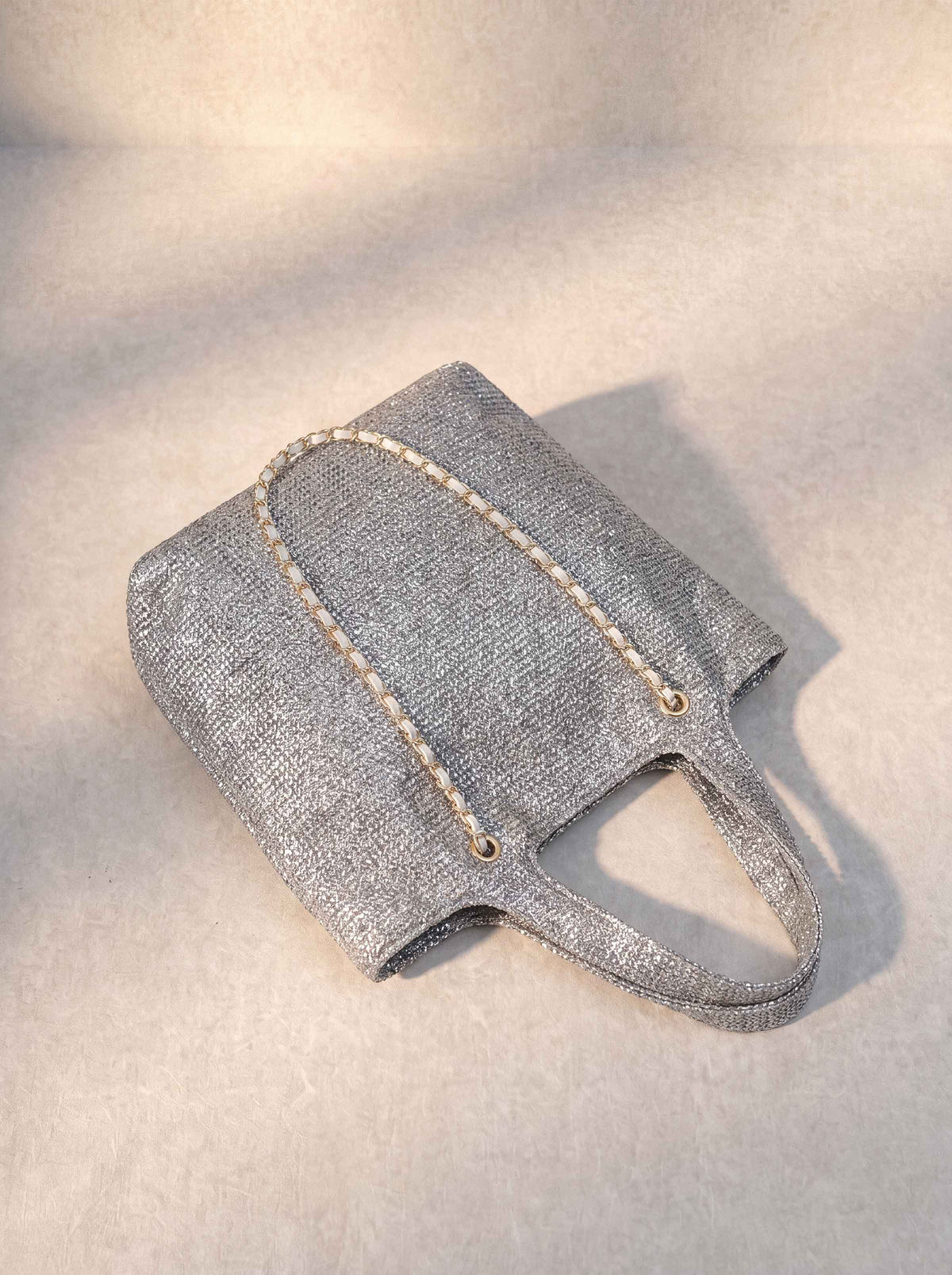 Silver Tote Bag-1716782120 - for Women - Bag Collection | Nishat | Shop Online