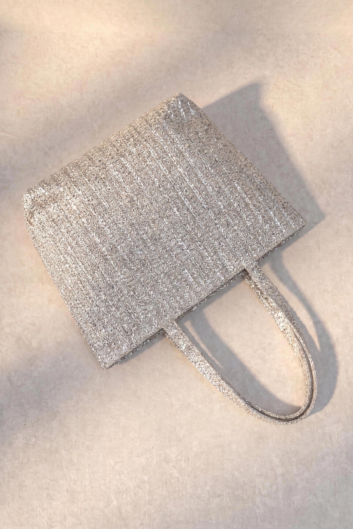 Silver Tote Bag-1716792120