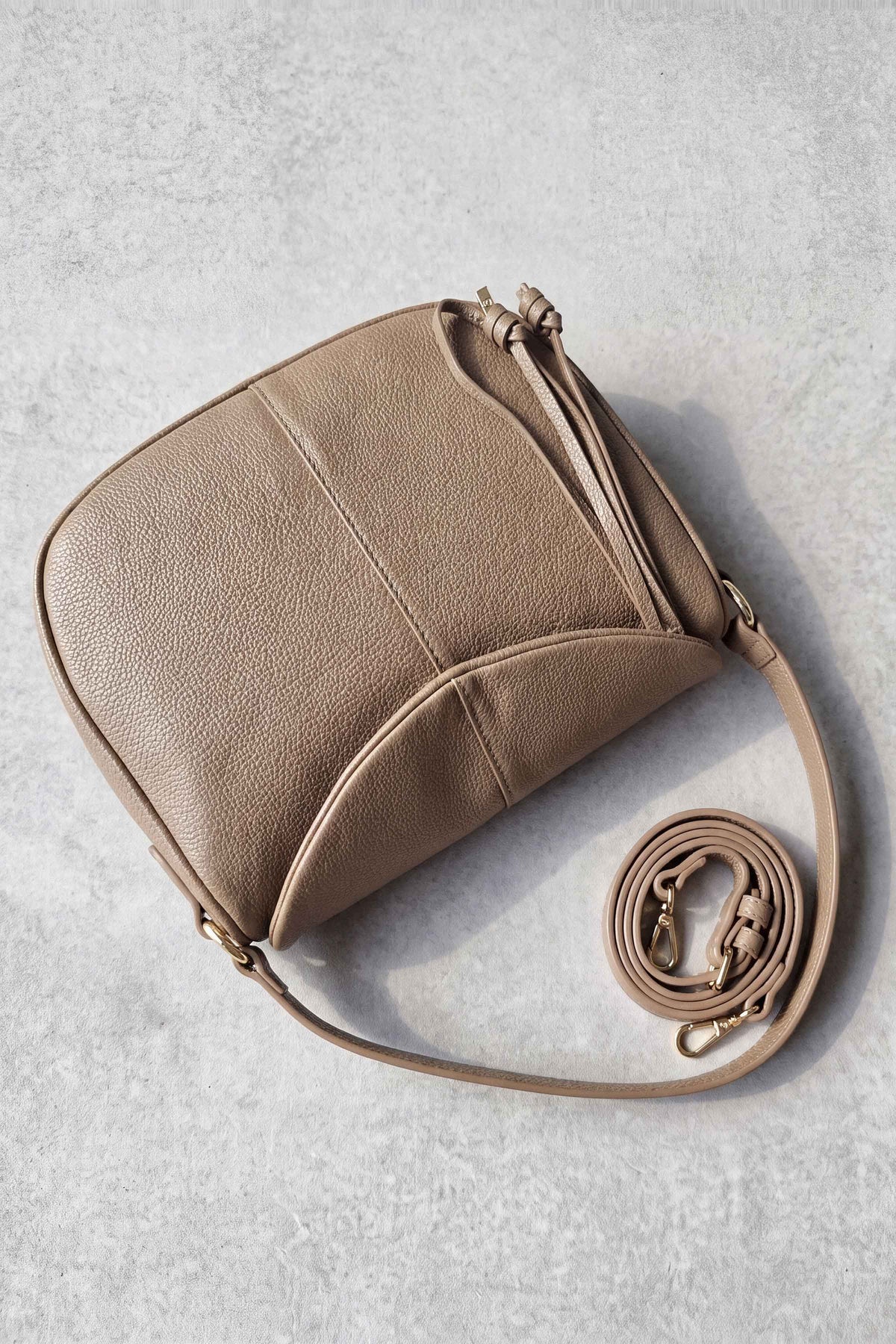 Khaki Shoulder Bag-1716872130 - for Women - Bag Collection | Nishat | Shop Online