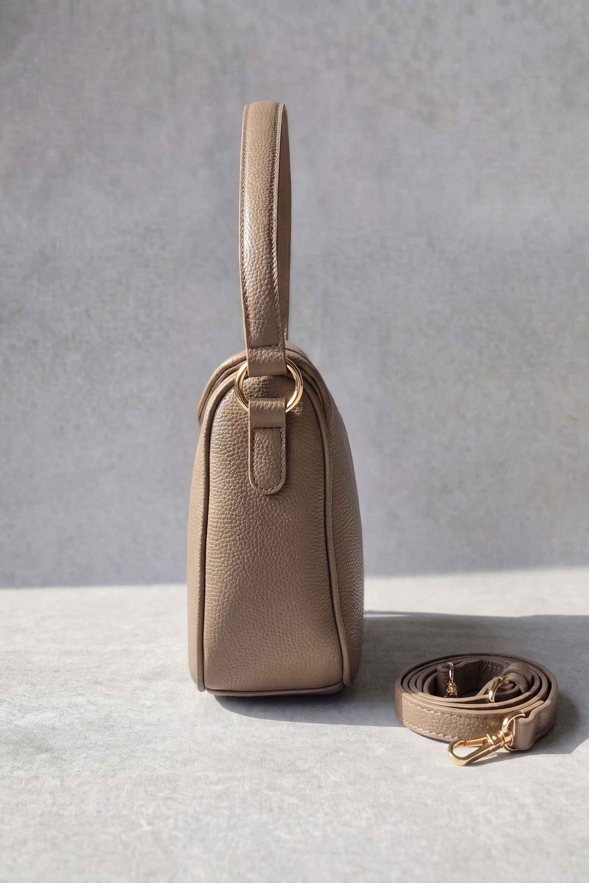 Khaki Shoulder Bag-1716872130 - for Women - Bag Collection | Nishat | Shop Online