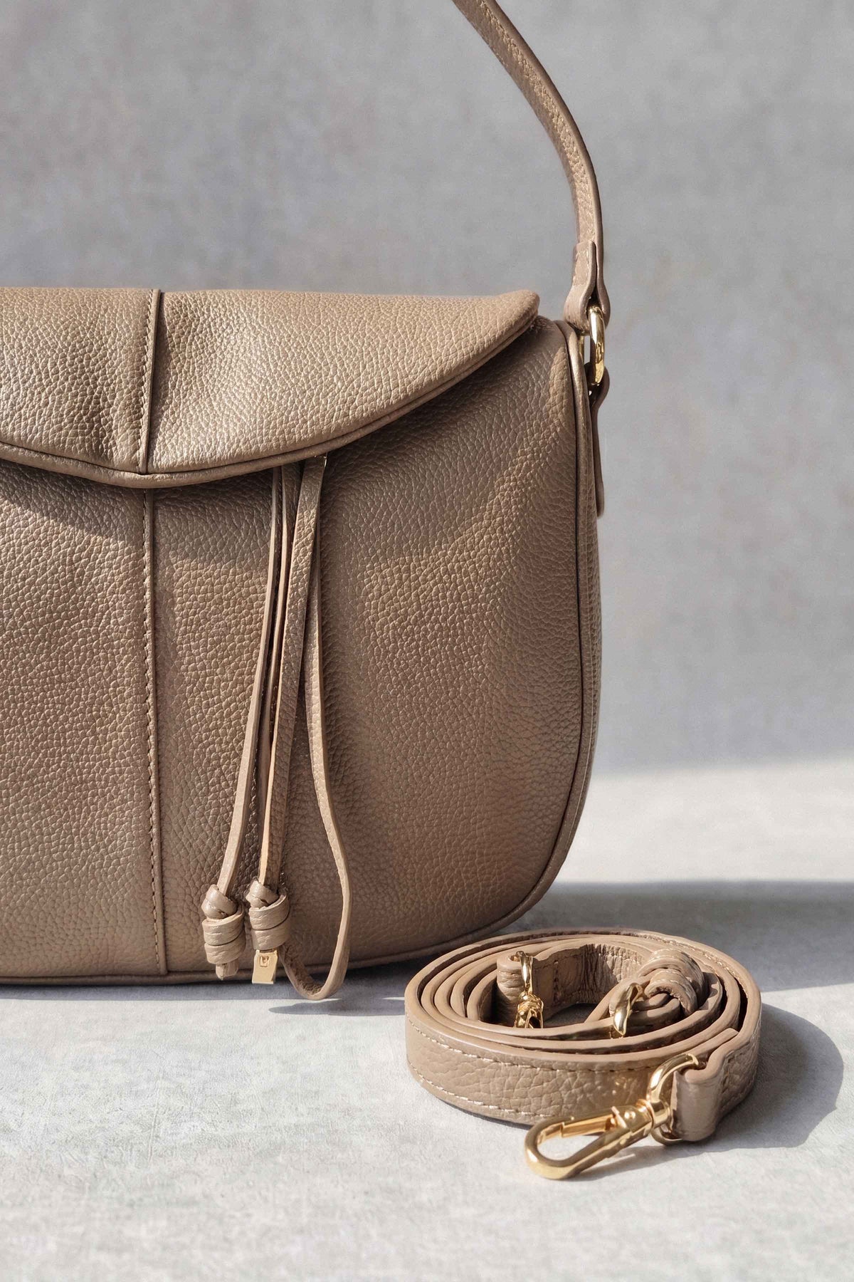 Khaki Shoulder Bag-1716872130 - for Women - Bag Collection | Nishat | Shop Online