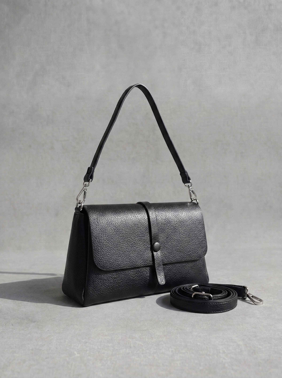 Black Shoulder Bag-1716892103 - for Women - Bag Collection | Nishat | Shop Online
