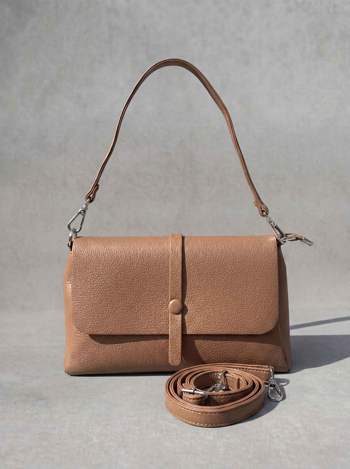 Khaki Shoulder Bag-1716892130 - for Women - Bag Collection | Nishat | Shop Online