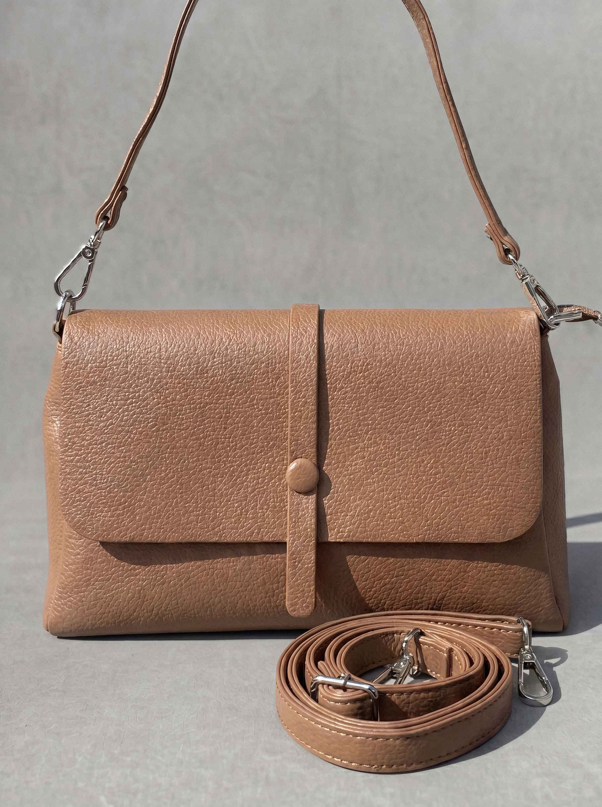 Khaki Shoulder Bag-1716892130 - for Women - Bag Collection | Nishat | Shop Online