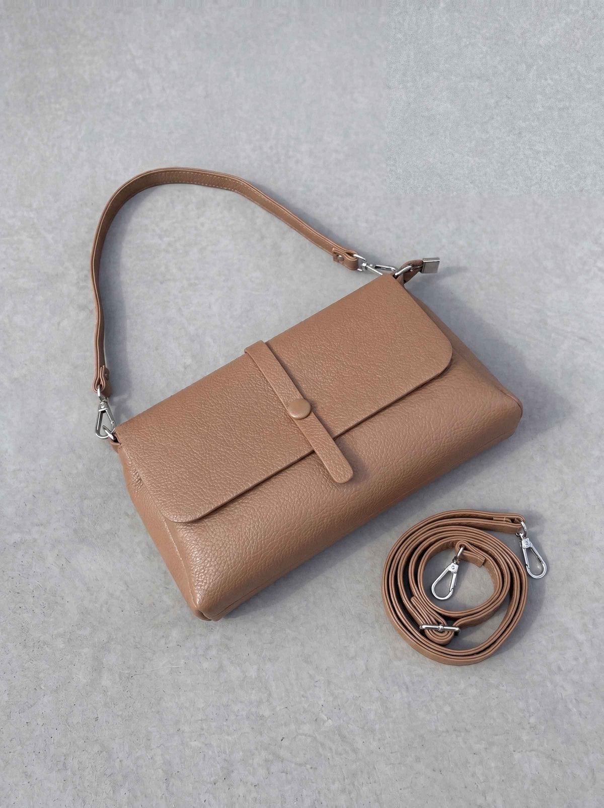 Khaki Shoulder Bag-1716892130 - for Women - Bag Collection | Nishat | Shop Online