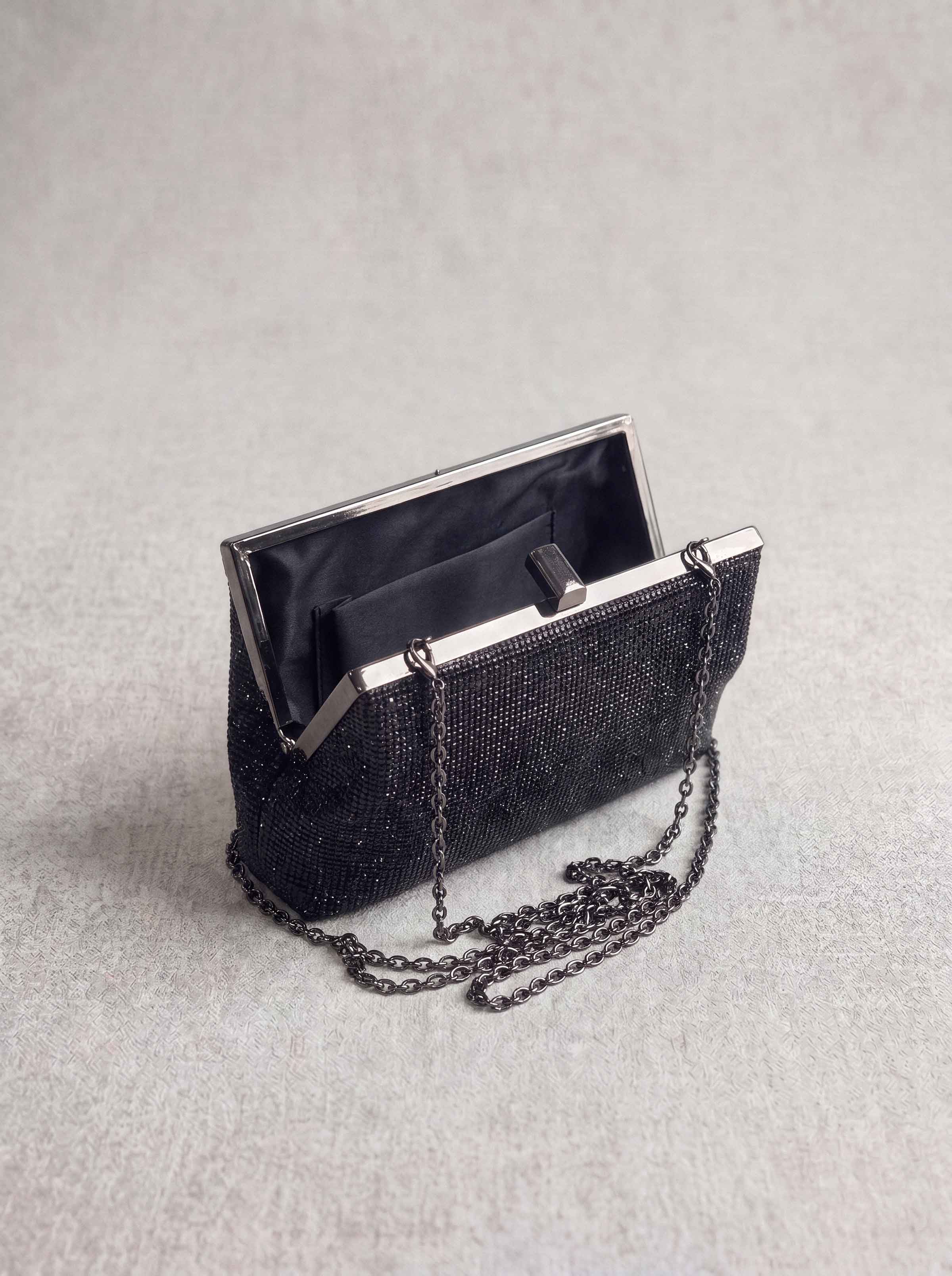 Black Clutch-1716952103 - for Women - Bag Collection | Nishat | Shop Online