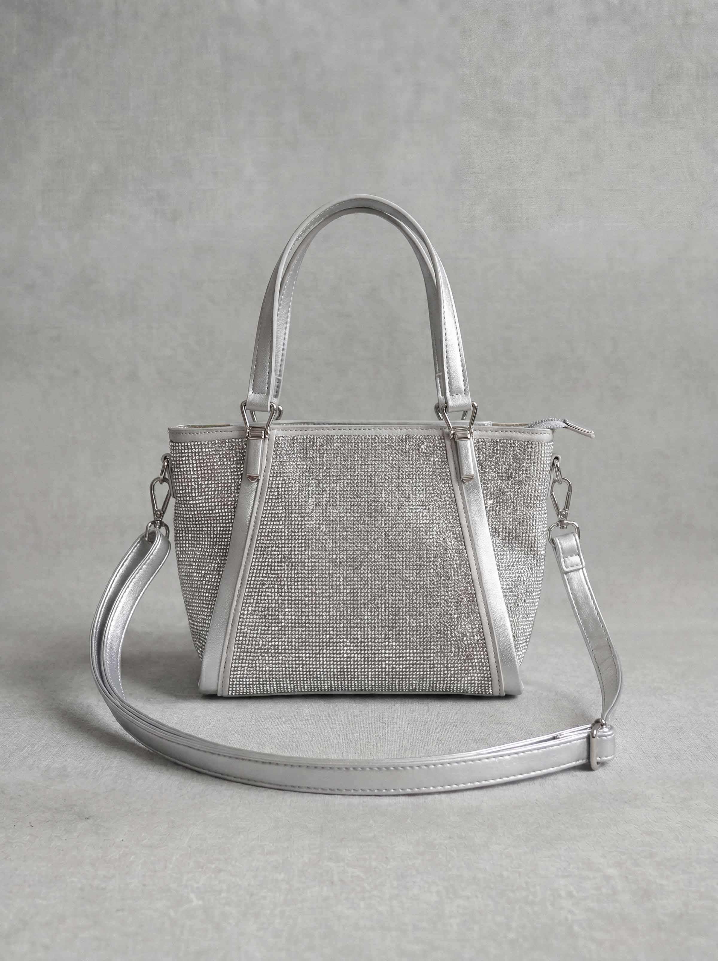 Silver Clutch-1716972120 - for Women - Bag Collection | Nishat | Shop Online