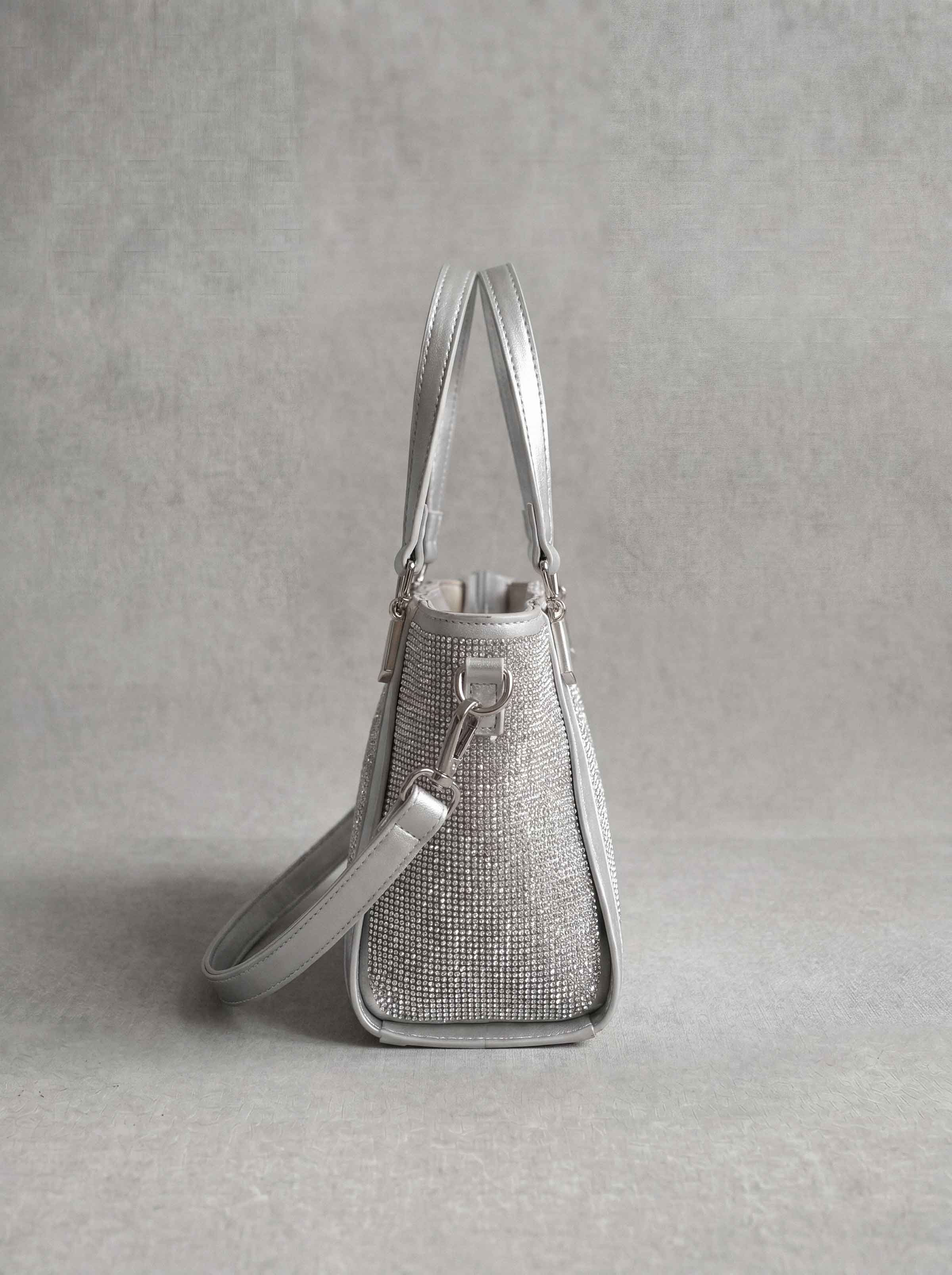 Silver Clutch-1716972120 - for Women - Bag Collection | Nishat | Shop Online