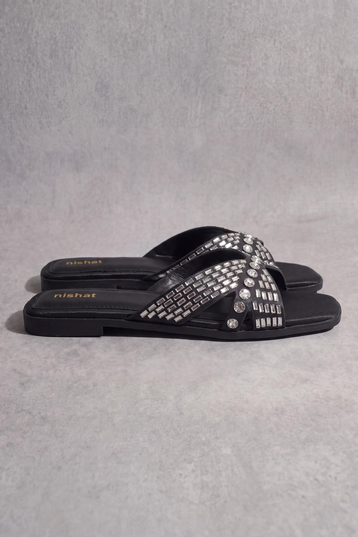 Black Chappal-1717282903 - for Women - Shoes Collection | Nishat | Shop Online
