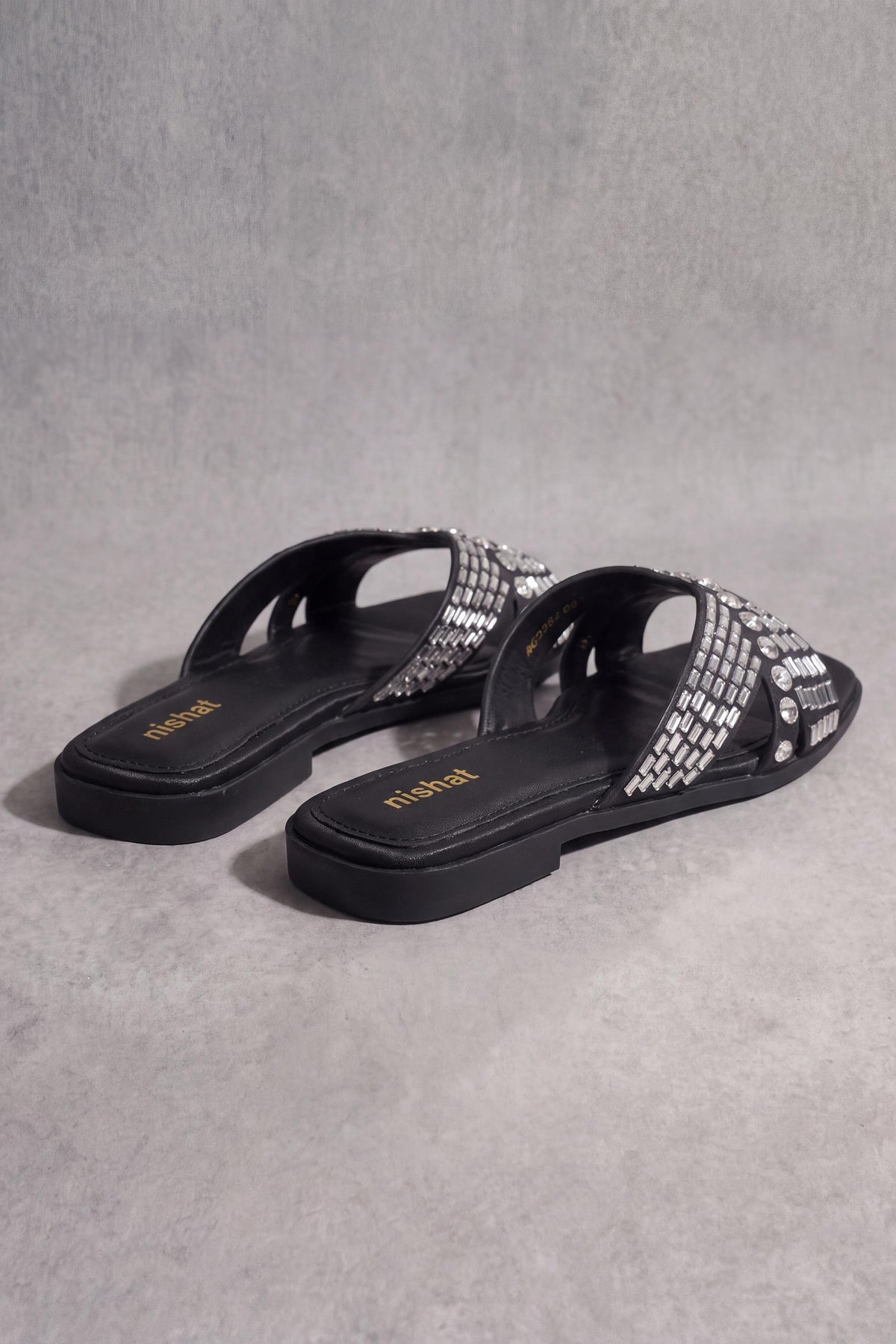 Black Chappal-1717282903 - for Women - Shoes Collection | Nishat | Shop Online