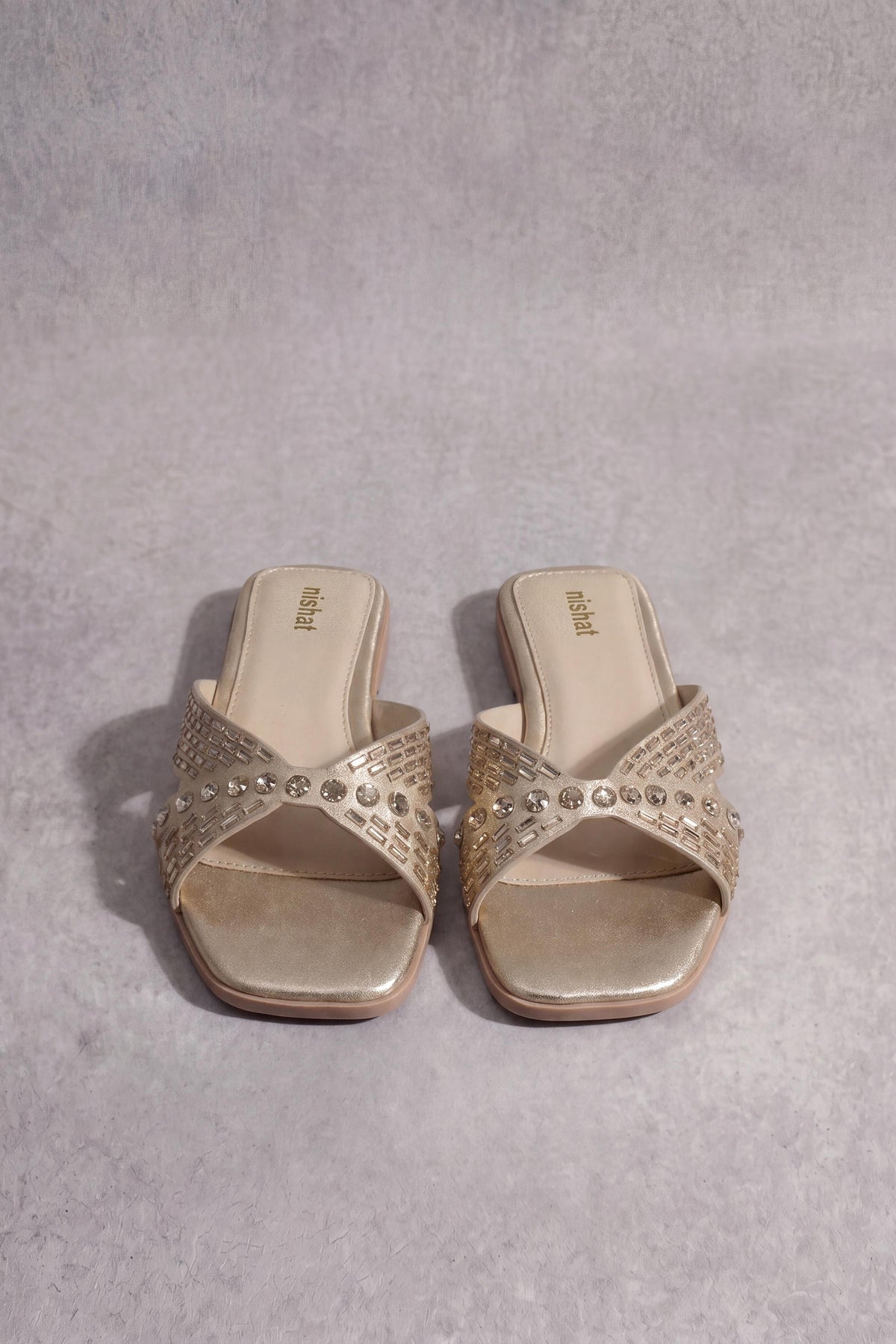 Beige Chappal-1717282918 - for Women - Shoes Collection | Nishat | Shop Online