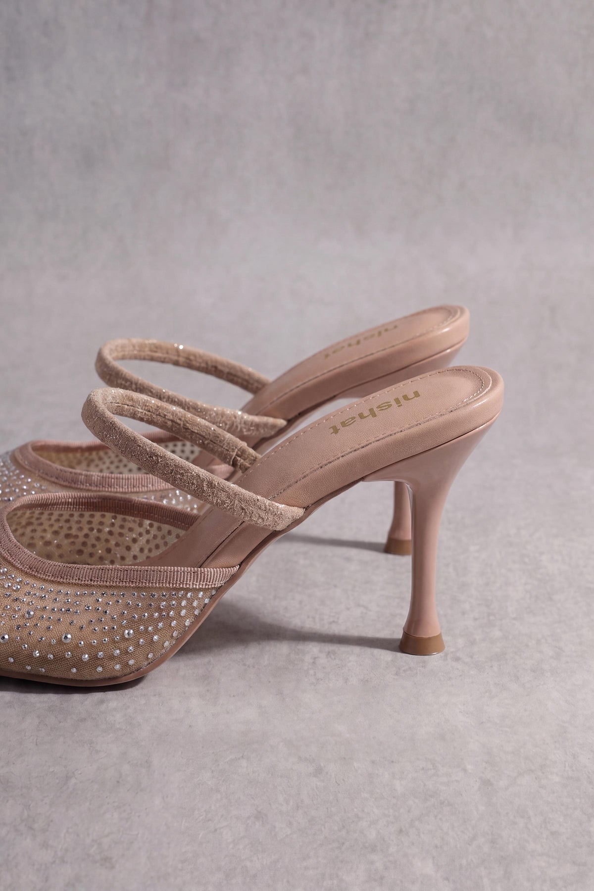 Khaki Pumps Heels-1717322930 - for Women - Shoes Collection | Nishat | Shop Online