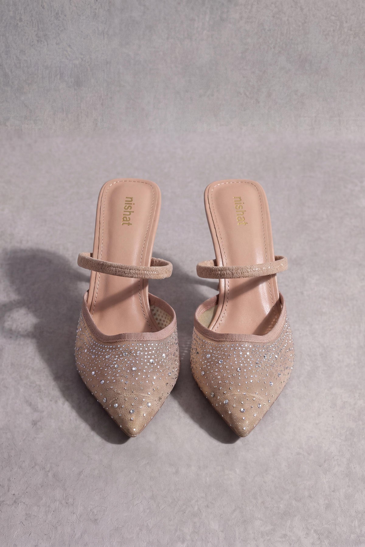 Khaki Pumps Heels-1717322930 - for Women - Shoes Collection | Nishat | Shop Online