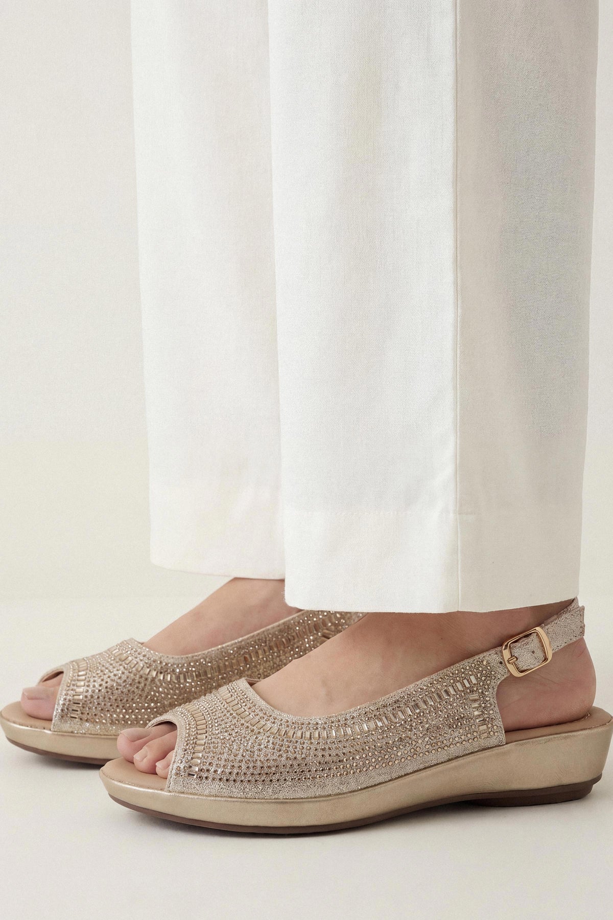 Beige Sandals-1717352918 - for Women - Shoes Collection | Nishat | Shop Online