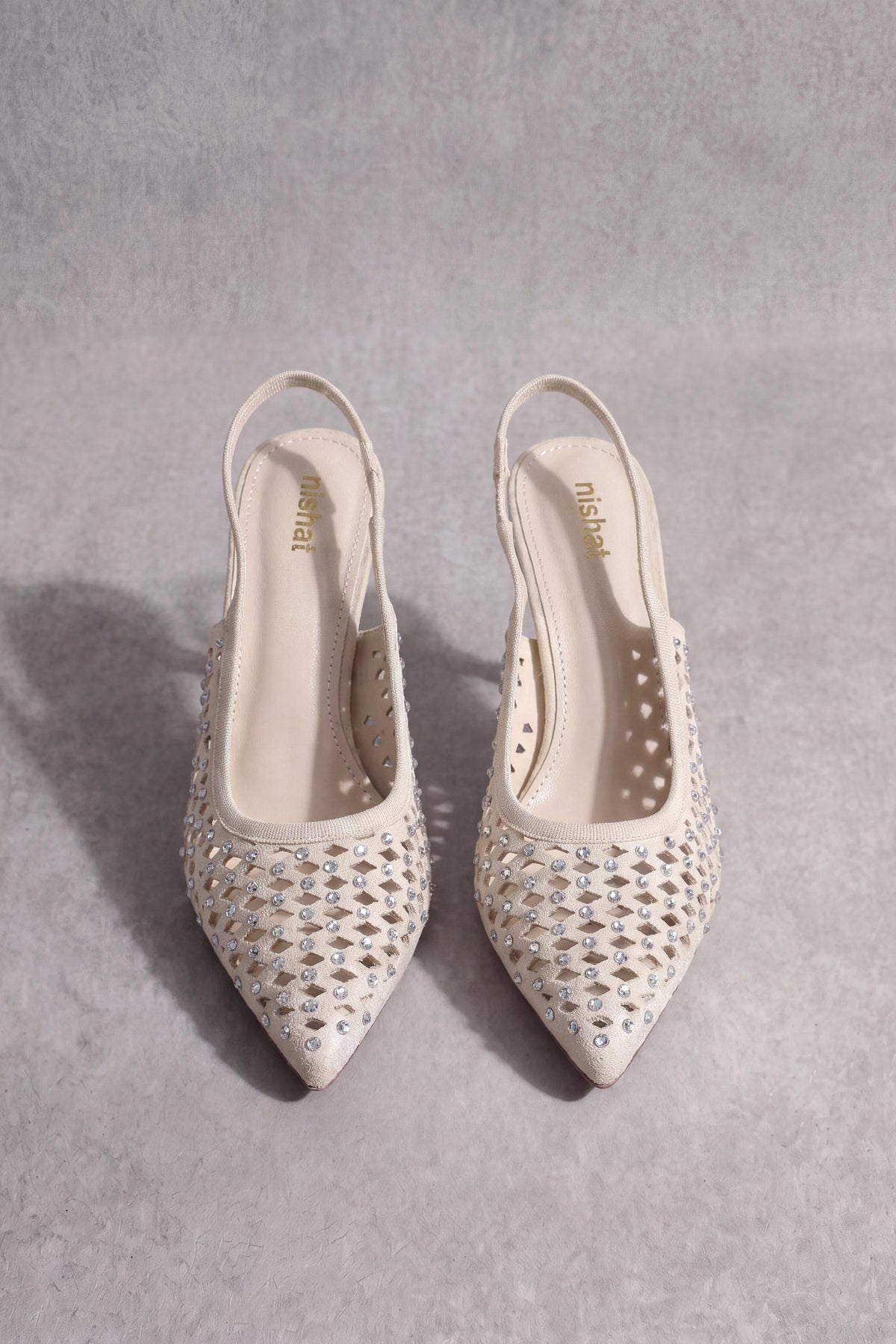 Beige Pumps Heels-1717382918 - for Women - Shoes Collection | Nishat | Shop Online