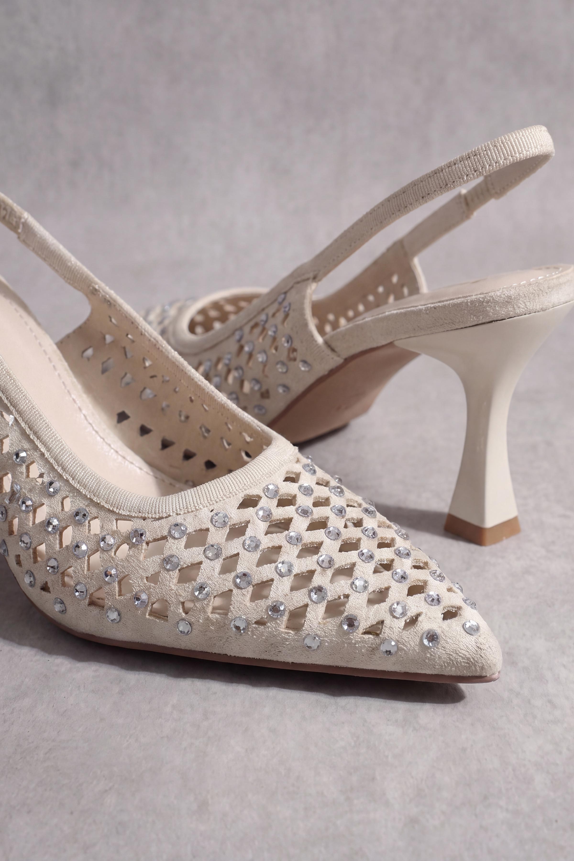 Beige Pumps Heels-1717382918 - for Women - Shoes Collection | Nishat | Shop Online