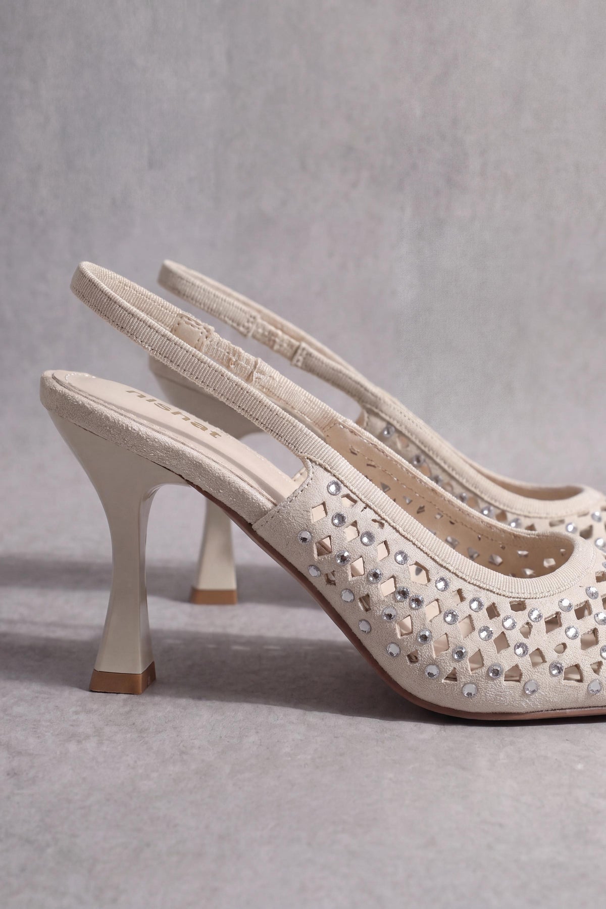 Beige Pumps Heels-1717382918 - for Women - Shoes Collection | Nishat | Shop Online