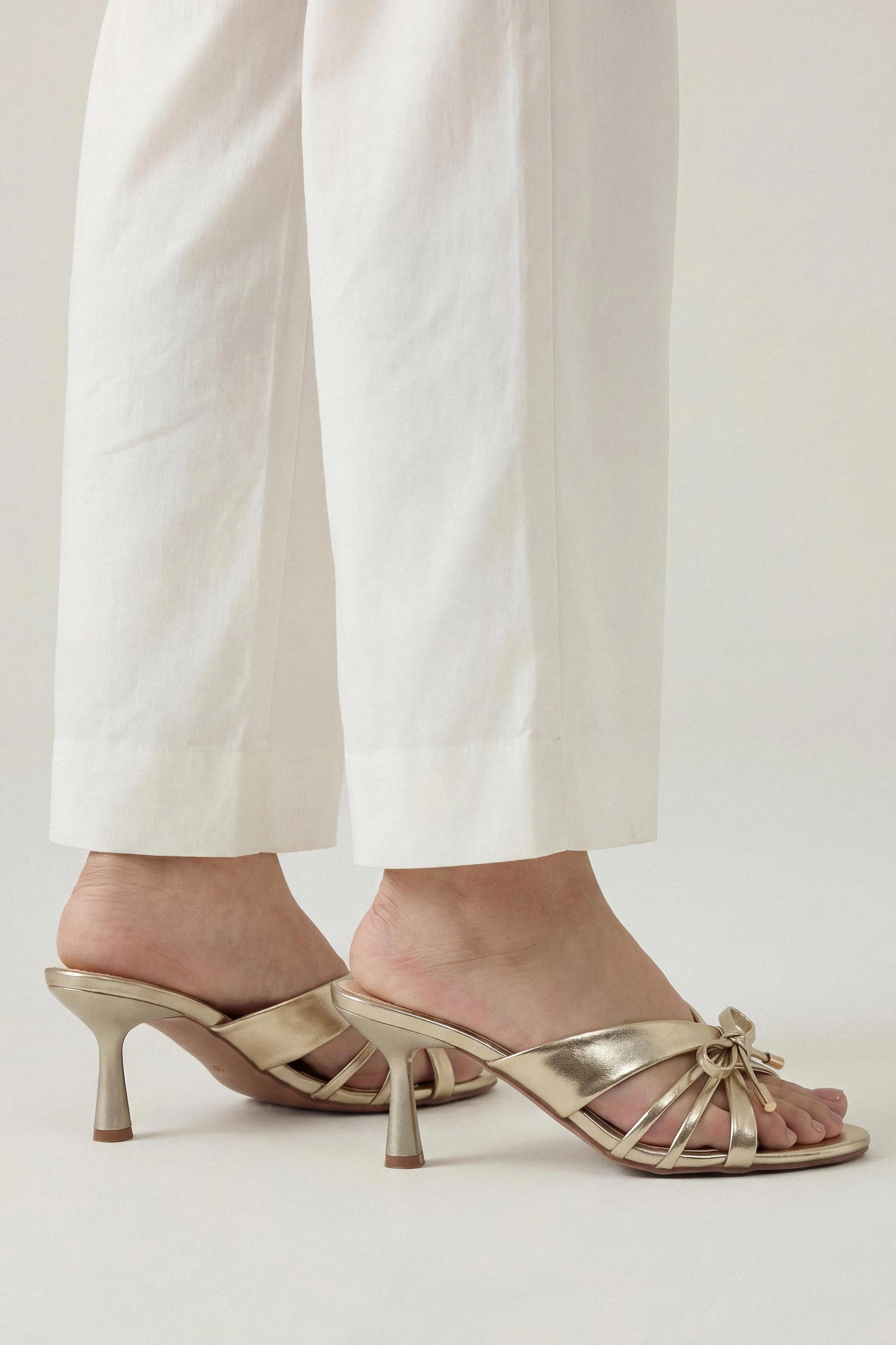 Gold Heels-1717392919 - for Women - Shoes Collection | Nishat | Shop Online