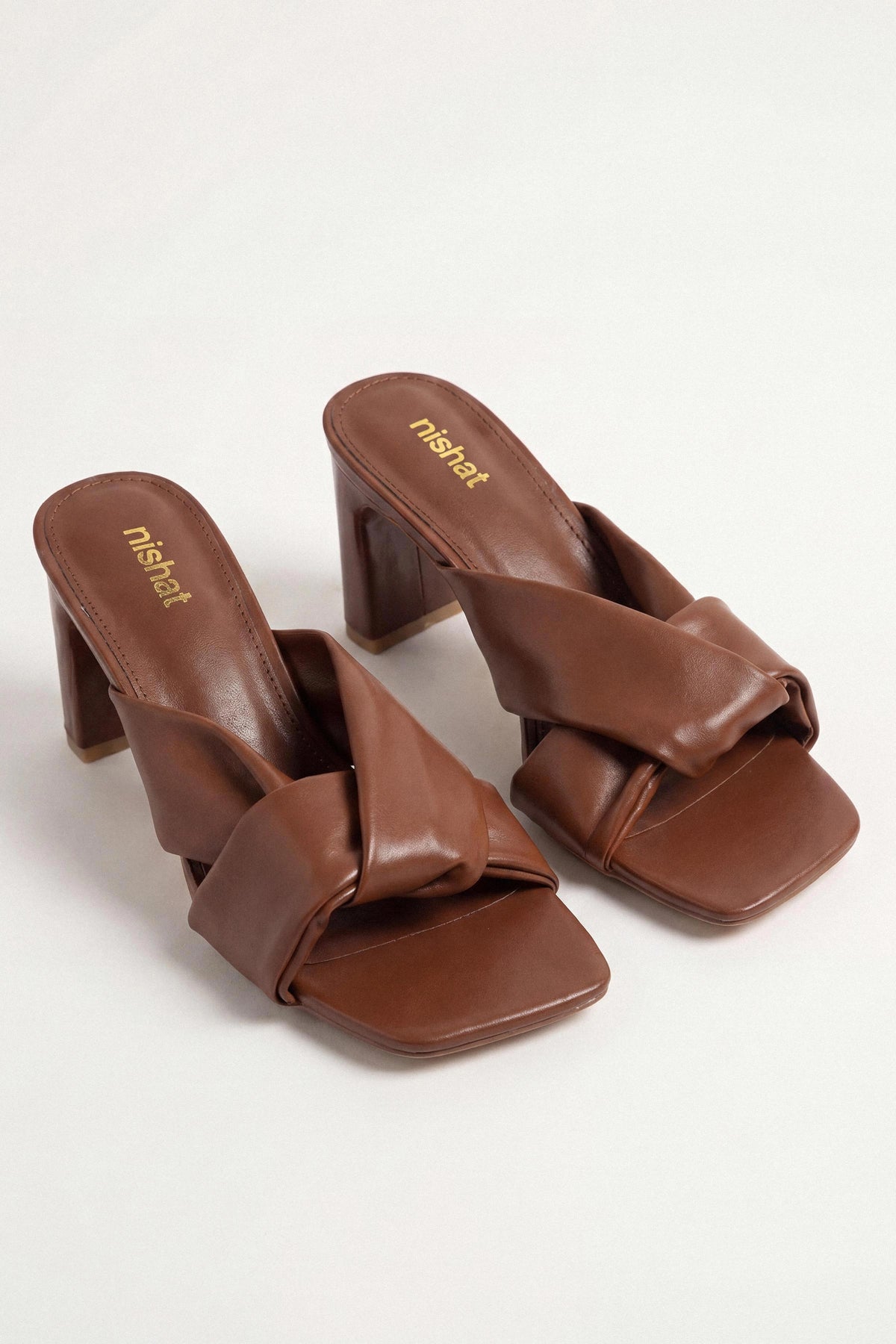 Camel Block Heels-1717402929 - for Women - Shoes Collection | Nishat | Shop Online