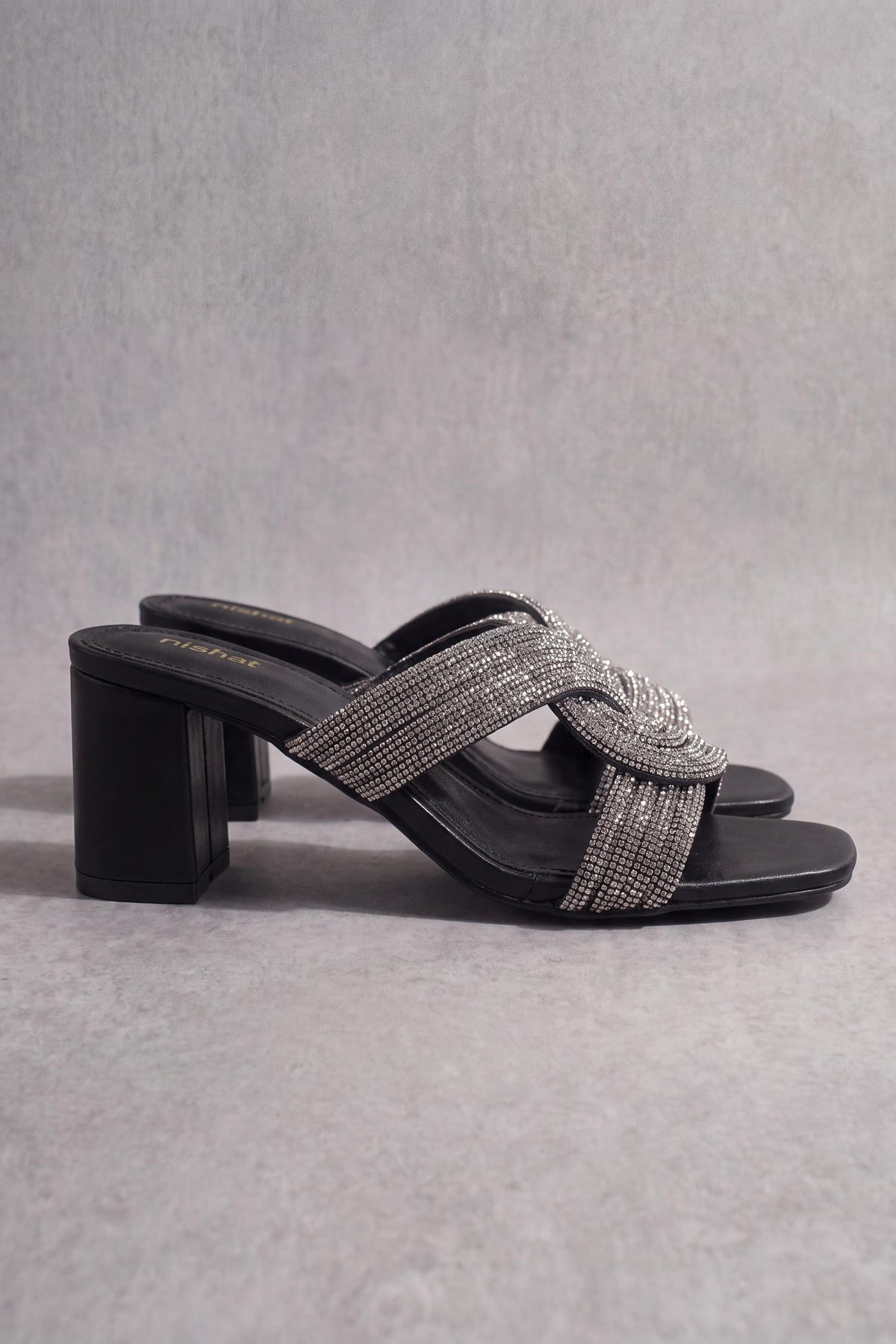 Black Block Heels-1717412903 - for Women - Shoes Collection | Nishat | Shop Online