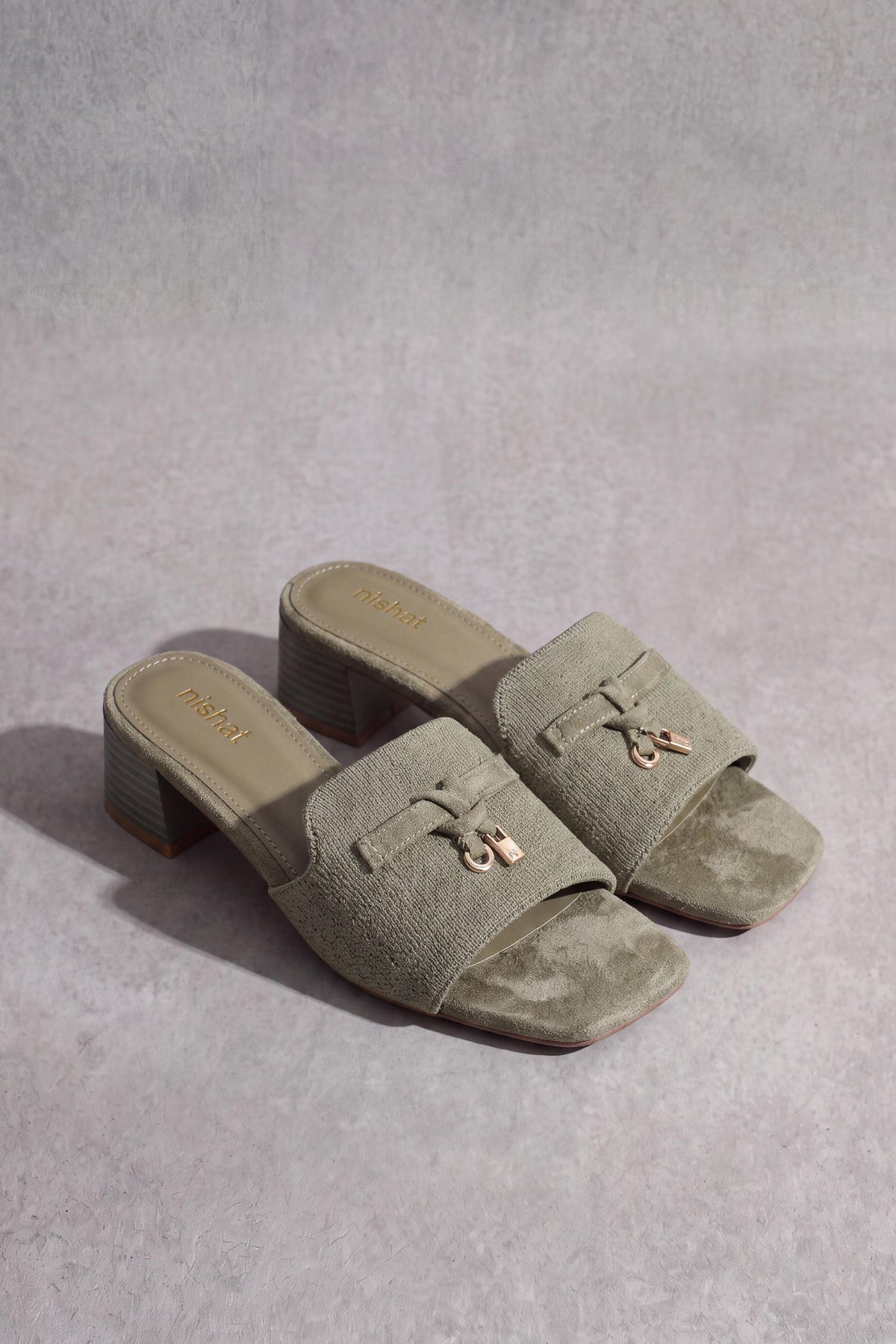 Green Block Heels-1717532904 - for Women - Shoes Collection | Nishat | Shop Online