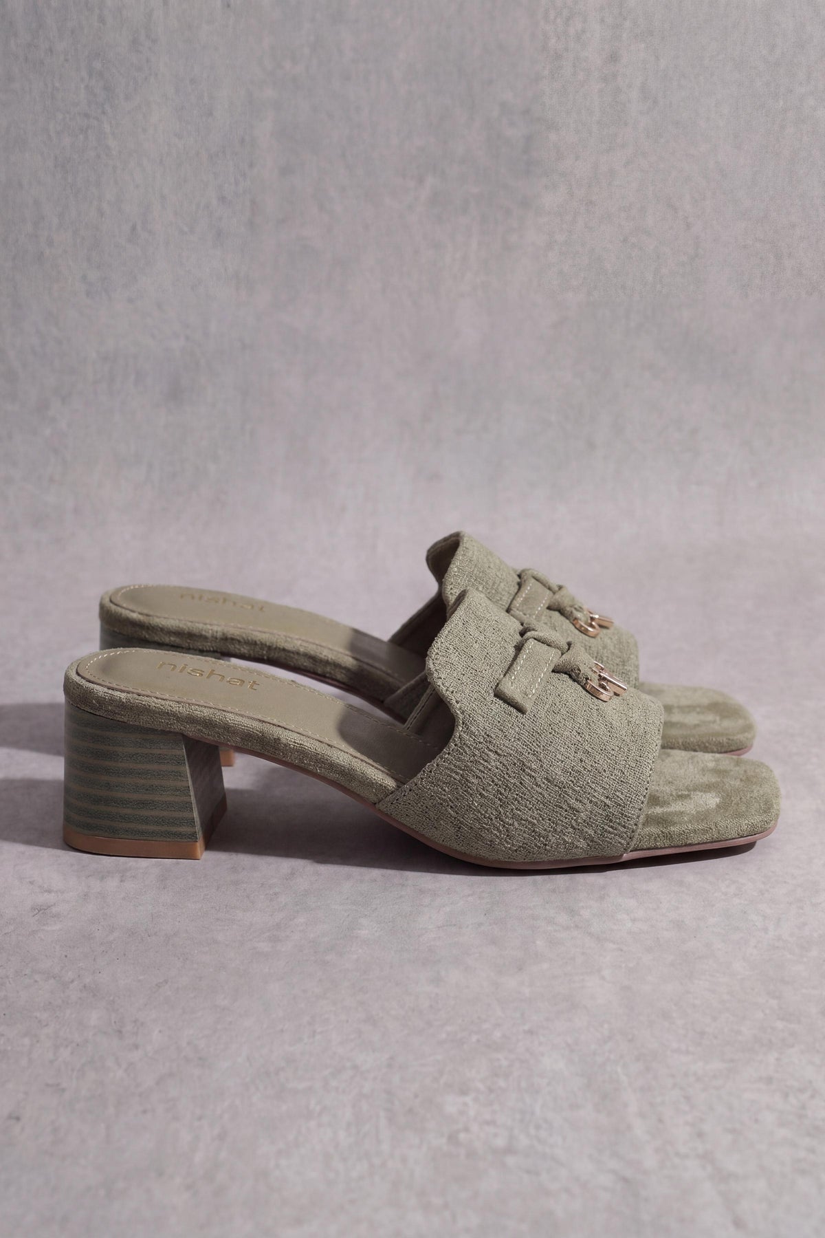 Green Block Heels-1717532904 - for Women - Shoes Collection | Nishat | Shop Online