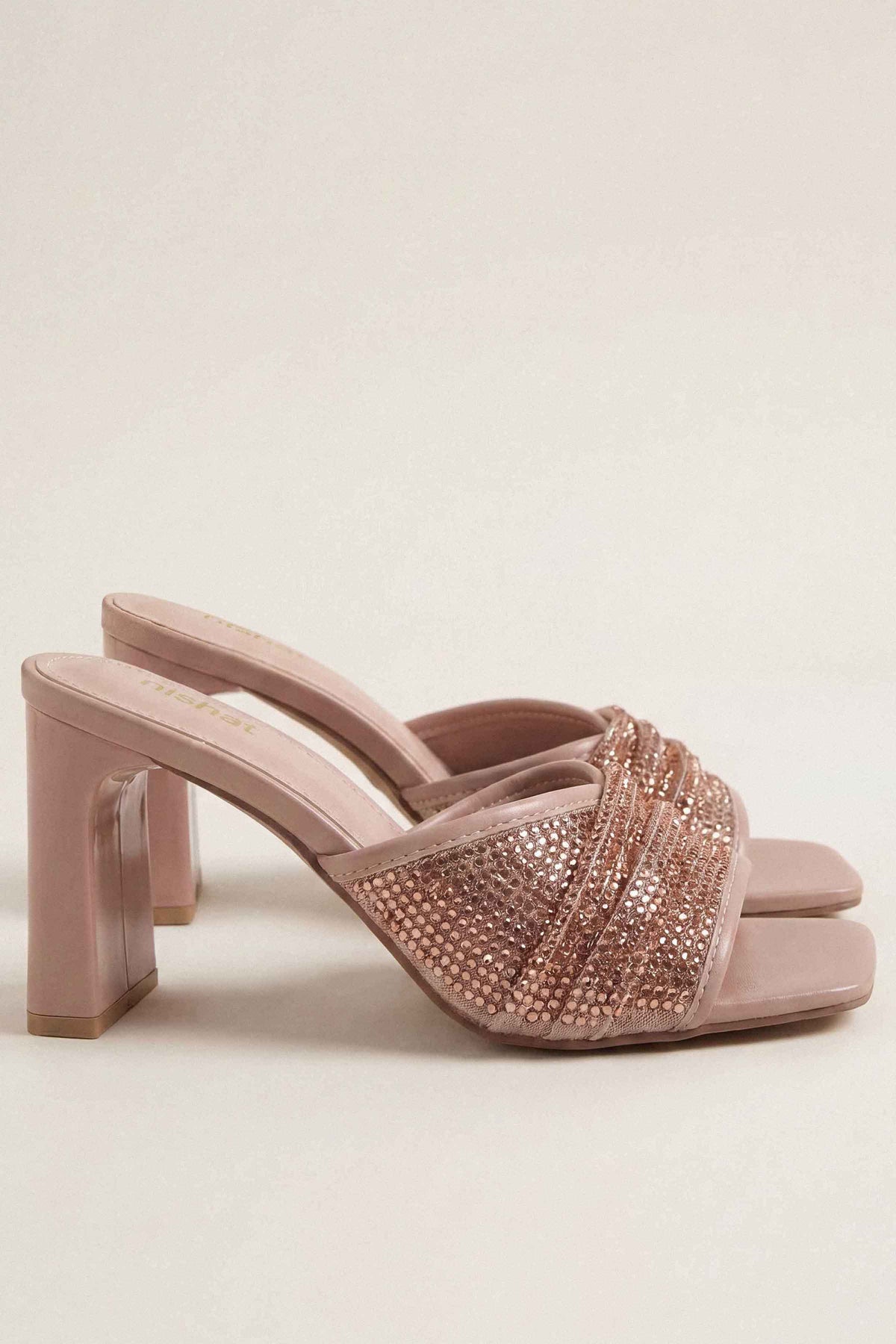 Pink Block Heels-1717552905